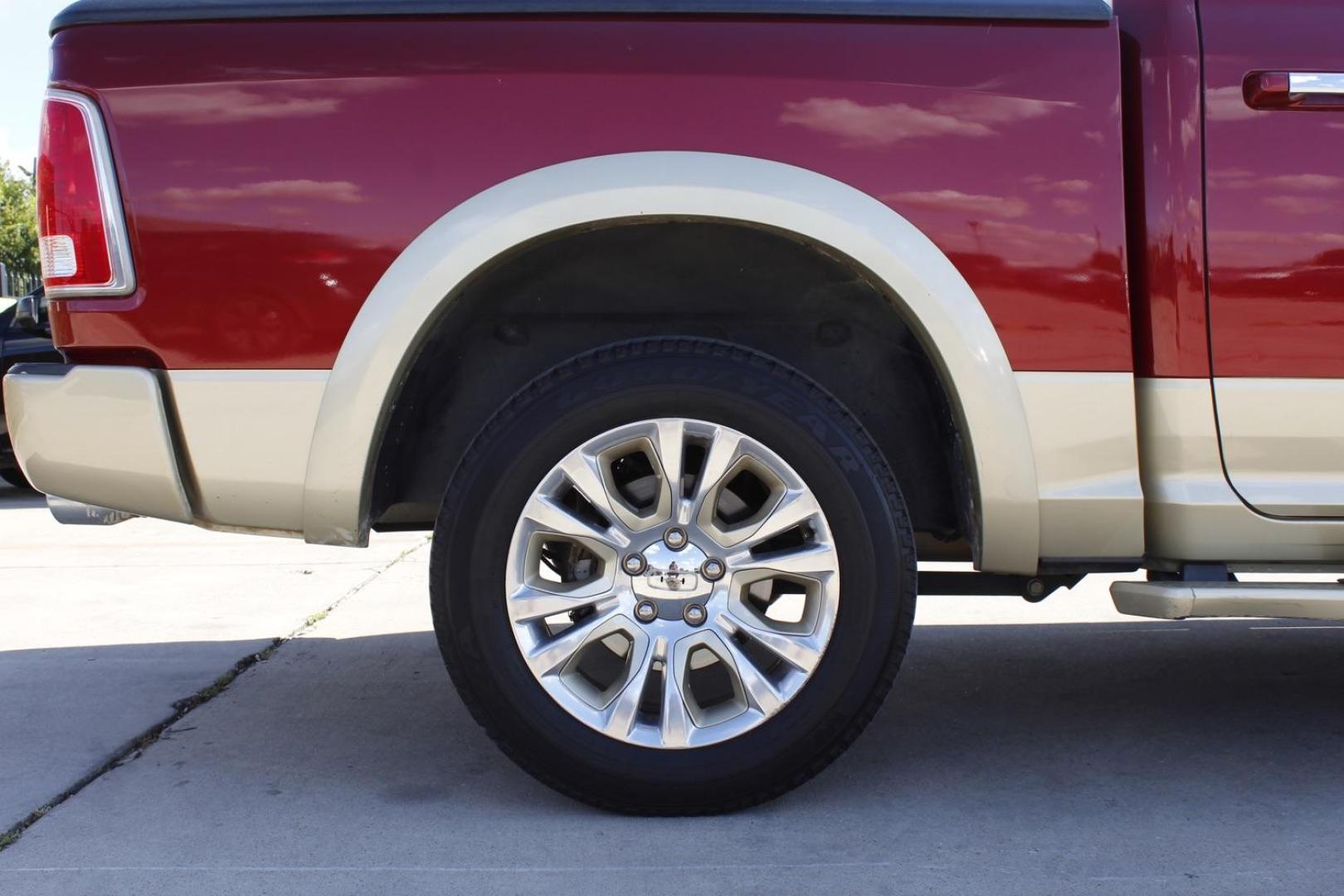 2014 RED RAM 1500 Laramie Longhorn Edi (1C6RR6PM3ES) with an 3.0L V6 DIESEL engine, 8-Speed Automatic transmission, located at 2401 E Main St., Grand Prairie, TX, 75050, (972) 262-4440, 32.748981, -96.969643 - Photo#10