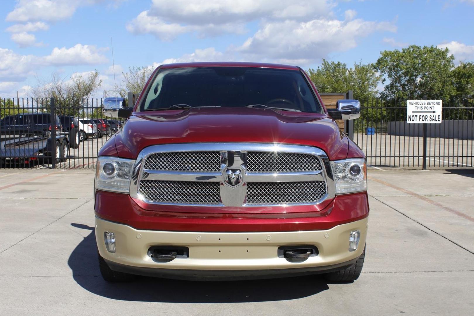 2014 RED RAM 1500 Laramie Longhorn Edi (1C6RR6PM3ES) with an 3.0L V6 DIESEL engine, 8-Speed Automatic transmission, located at 2401 E Main St., Grand Prairie, TX, 75050, (972) 262-4440, 32.748981, -96.969643 - Photo#1