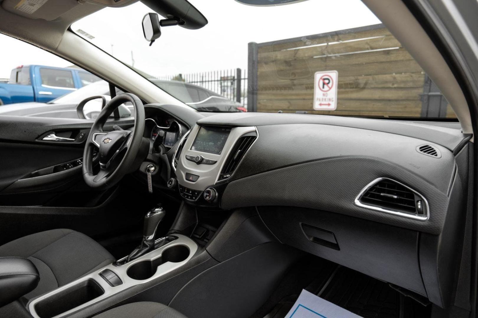 2018 SILVER Chevrolet Cruze LS Auto (1G1BC5SM2J7) with an 1.4L L4 DOHC 16V TUR engine, 6-Speed Automatic transmission, located at 2401 E Main St., Grand Prairie, TX, 75050, (972) 262-4440, 32.748981, -96.969643 - Photo#17