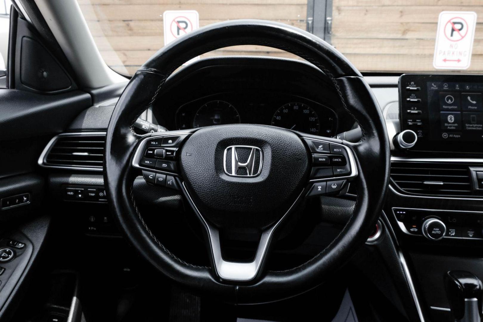 2018 White Honda Accord Touring CVT (1HGCV1F97JA) with an 1.5L L4 DOHC 16V TURBO engine, Continuously Variable Transmission transmission, located at 2401 E Main St., Grand Prairie, TX, 75050, (972) 262-4440, 32.748981, -96.969643 - Photo#12