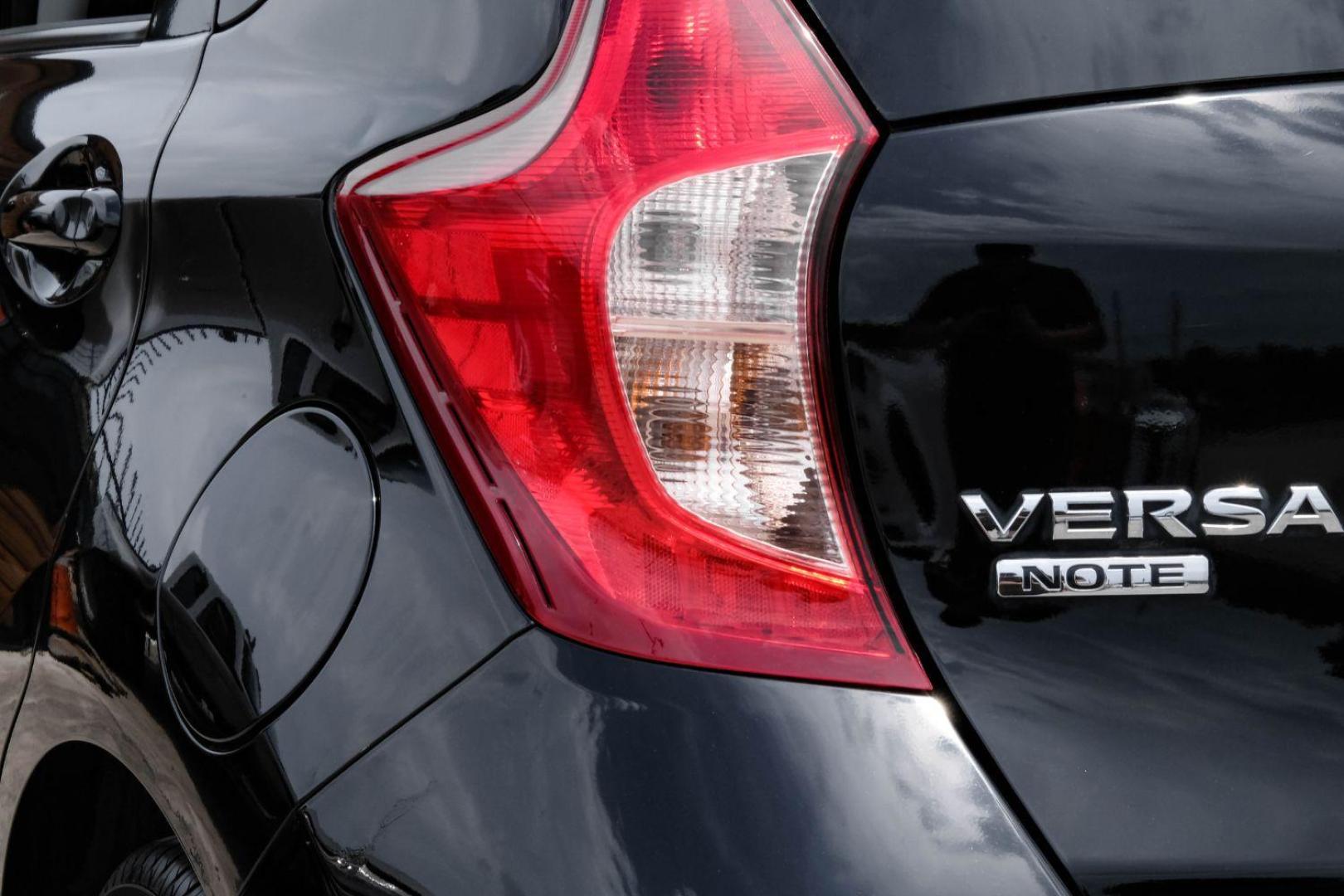 2015 black Nissan Versa Note SR (3N1CE2CP3FL) with an 1.6L L4 DOHC 16V engine, Continuously Variable Transmission transmission, located at 2401 E Main St., Grand Prairie, TX, 75050, (972) 262-4440, 32.748981, -96.969643 - Photo#35