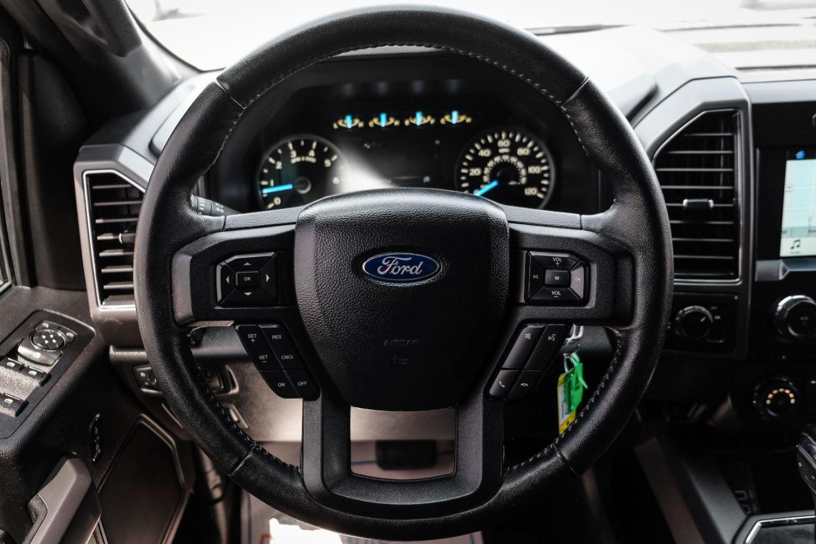 2018 WHITE Ford F-150 XLT SuperCrew 5.5-ft. Bed 2WD (1FTEW1CP4JK) with an 2.7L V6 DOHC 24V engine, 6-Speed Automatic transmission, located at 2401 E Main St., Grand Prairie, TX, 75050, (972) 262-4440, 32.748981, -96.969643 - Photo#14