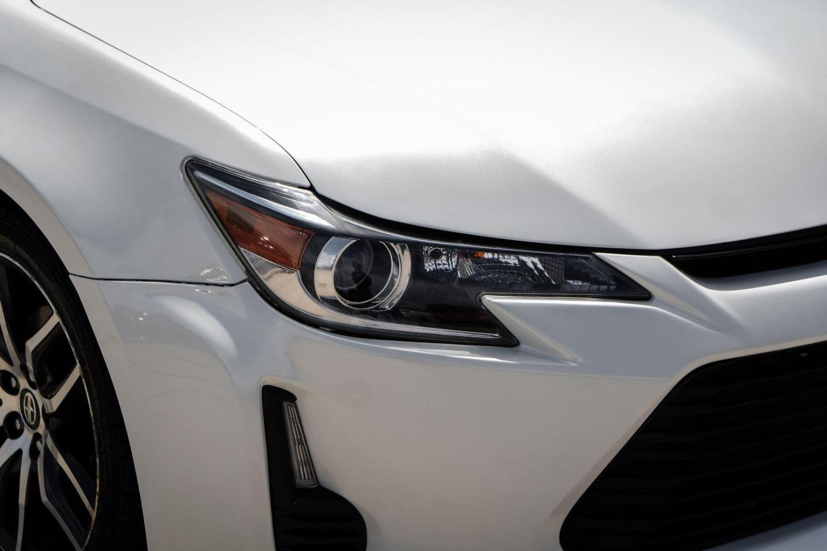 2016 WHITE Scion tC HATCHBACK (JTKJF5C77GJ) , located at 2401 E Main St., Grand Prairie, TX, 75050, (972) 262-4440, 32.748981, -96.969643 - Photo#31