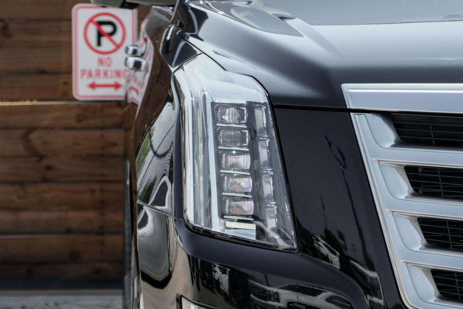 2017 BLACK Cadillac Escalade Premium 4WD (1GYS4CKJ2HR) with an 6.2L V8 OHV 16V FFV engine, 8-Speed Automatic transmission, located at 2401 E Main St., Grand Prairie, TX, 75050, (972) 262-4440, 32.748981, -96.969643 - Photo#56