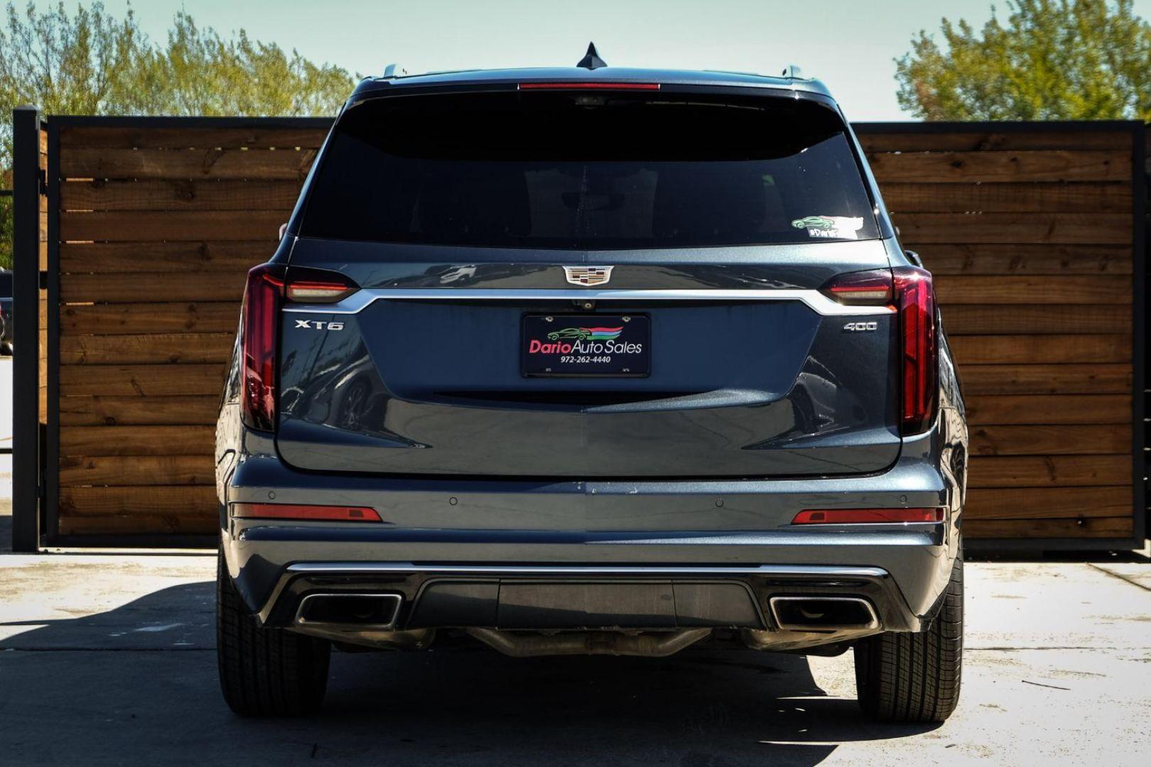 2020 Gray Cadillac XT6 Premium Luxury (1GYKPCRS4LZ) with an 3.6L V6 DOHC 24V engine, 9-Speed Automatic transmission, located at 2401 E Main St., Grand Prairie, TX, 75050, (972) 262-4440, 32.748981, -96.969643 - Photo#6