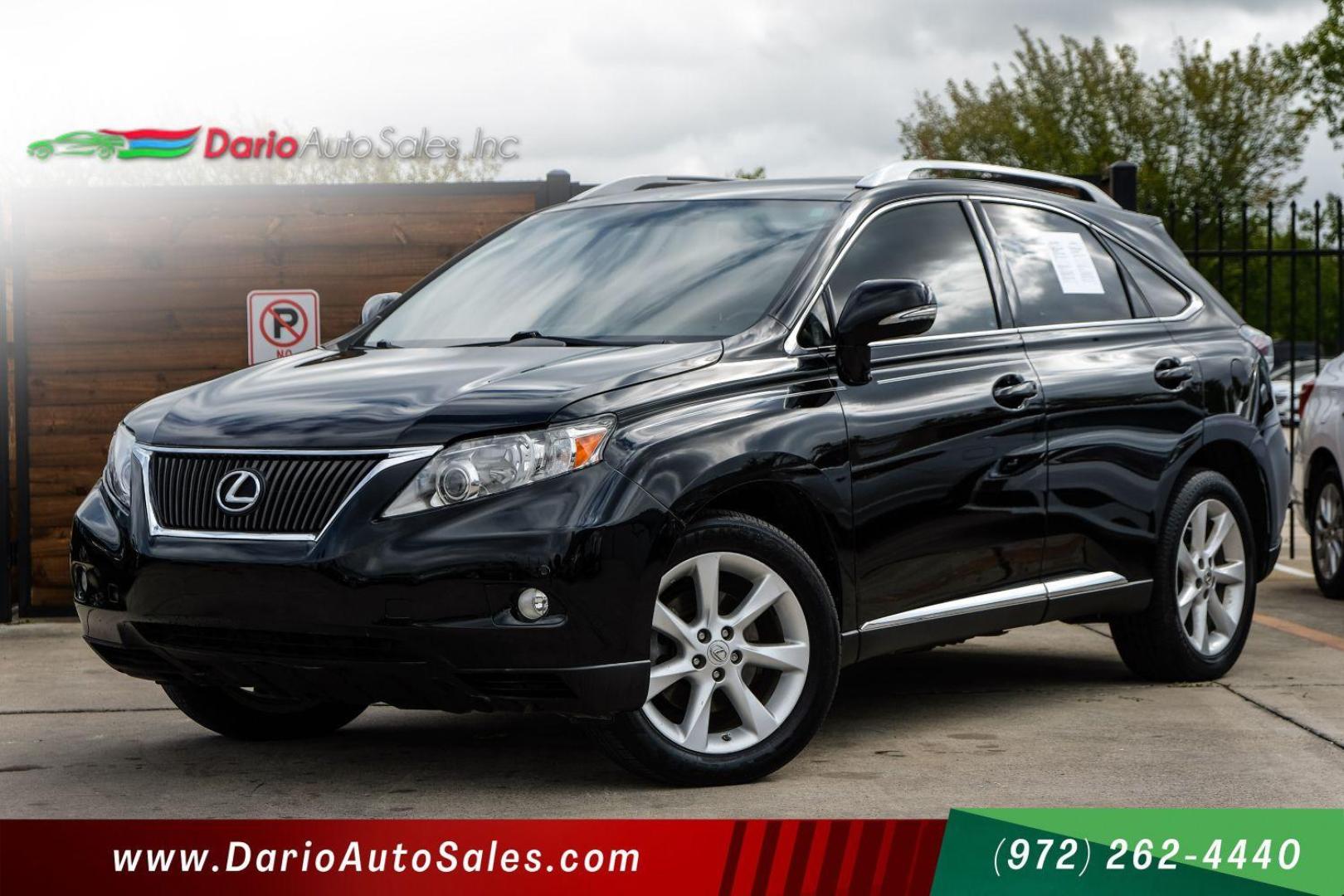 2012 BLACK Lexus RX 350 AWD (2T2BK1BA7CC) with an 3.5L V6 DOHC 24V engine, 5-Speed Automatic transmission, located at 2401 E Main St., Grand Prairie, TX, 75050, (972) 262-4440, 32.748981, -96.969643 - Photo#0