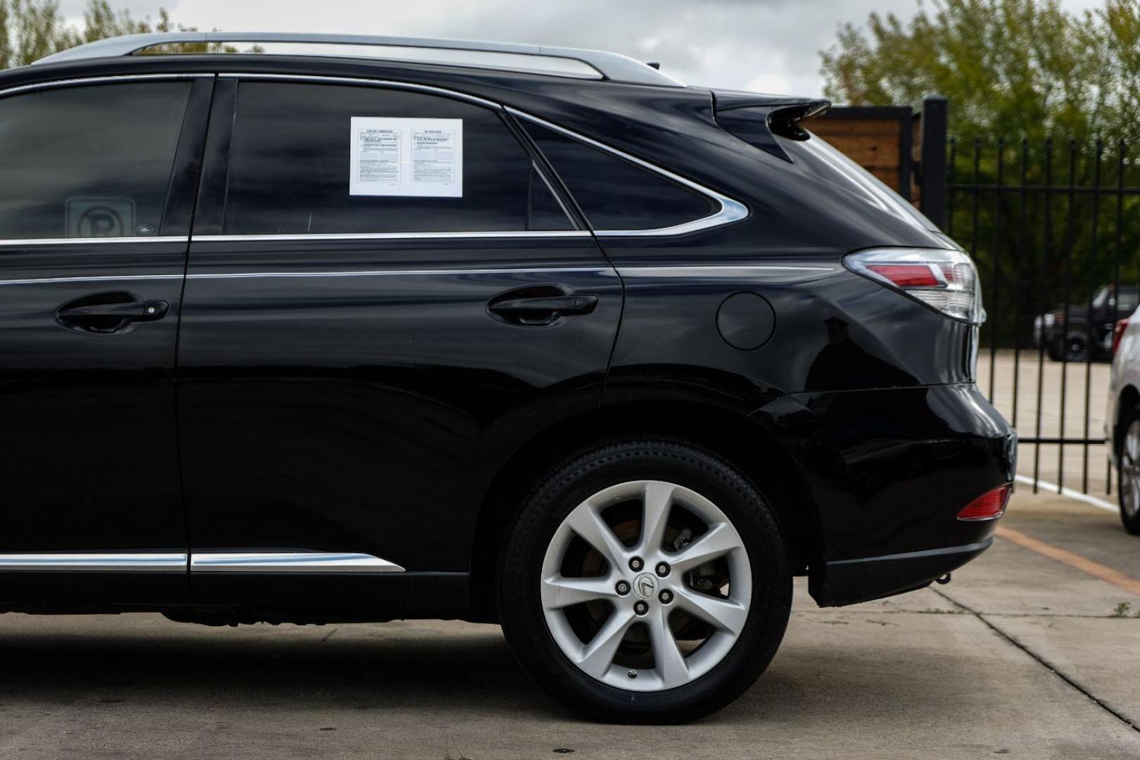 2012 BLACK Lexus RX 350 AWD (2T2BK1BA7CC) with an 3.5L V6 DOHC 24V engine, 5-Speed Automatic transmission, located at 2401 E Main St., Grand Prairie, TX, 75050, (972) 262-4440, 32.748981, -96.969643 - Photo#10