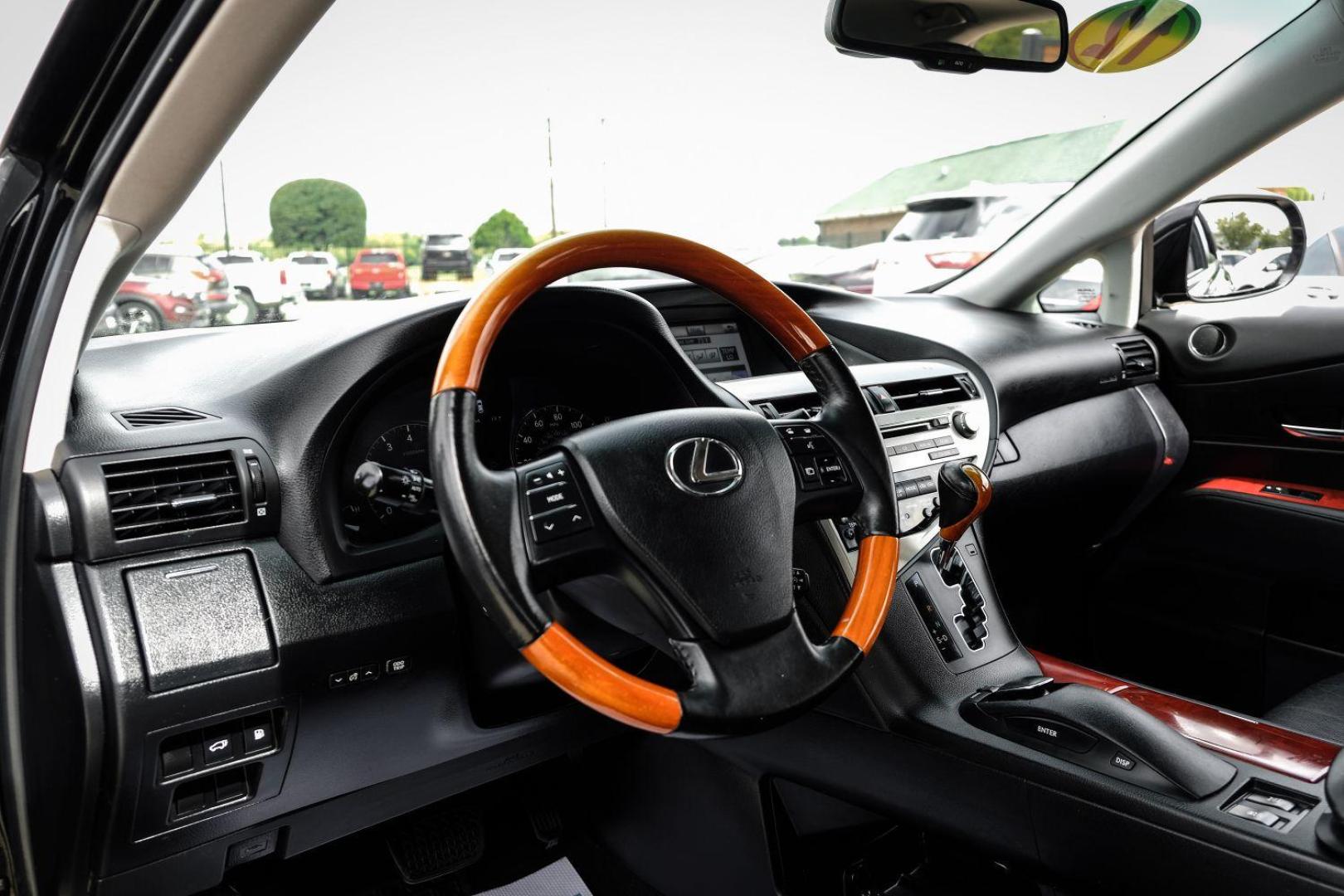 2012 BLACK Lexus RX 350 AWD (2T2BK1BA7CC) with an 3.5L V6 DOHC 24V engine, 5-Speed Automatic transmission, located at 2401 E Main St., Grand Prairie, TX, 75050, (972) 262-4440, 32.748981, -96.969643 - Photo#13