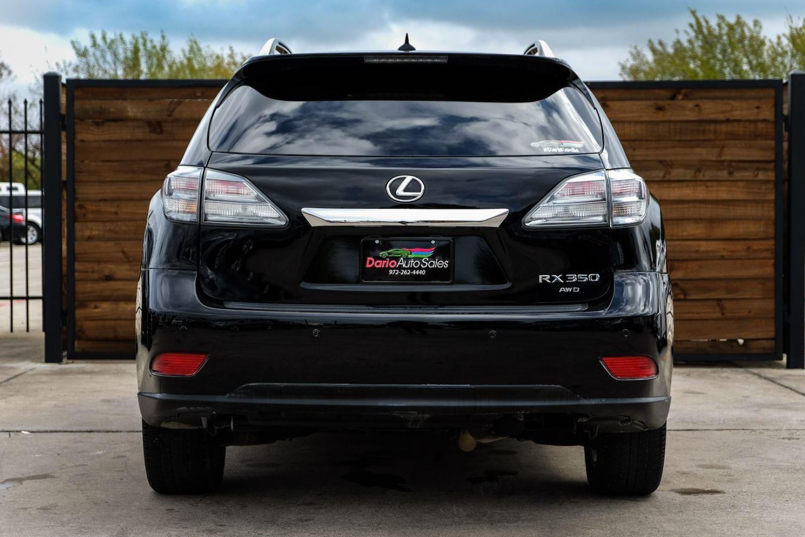 2012 BLACK Lexus RX 350 AWD (2T2BK1BA7CC) with an 3.5L V6 DOHC 24V engine, 5-Speed Automatic transmission, located at 2401 E Main St., Grand Prairie, TX, 75050, (972) 262-4440, 32.748981, -96.969643 - Photo#6