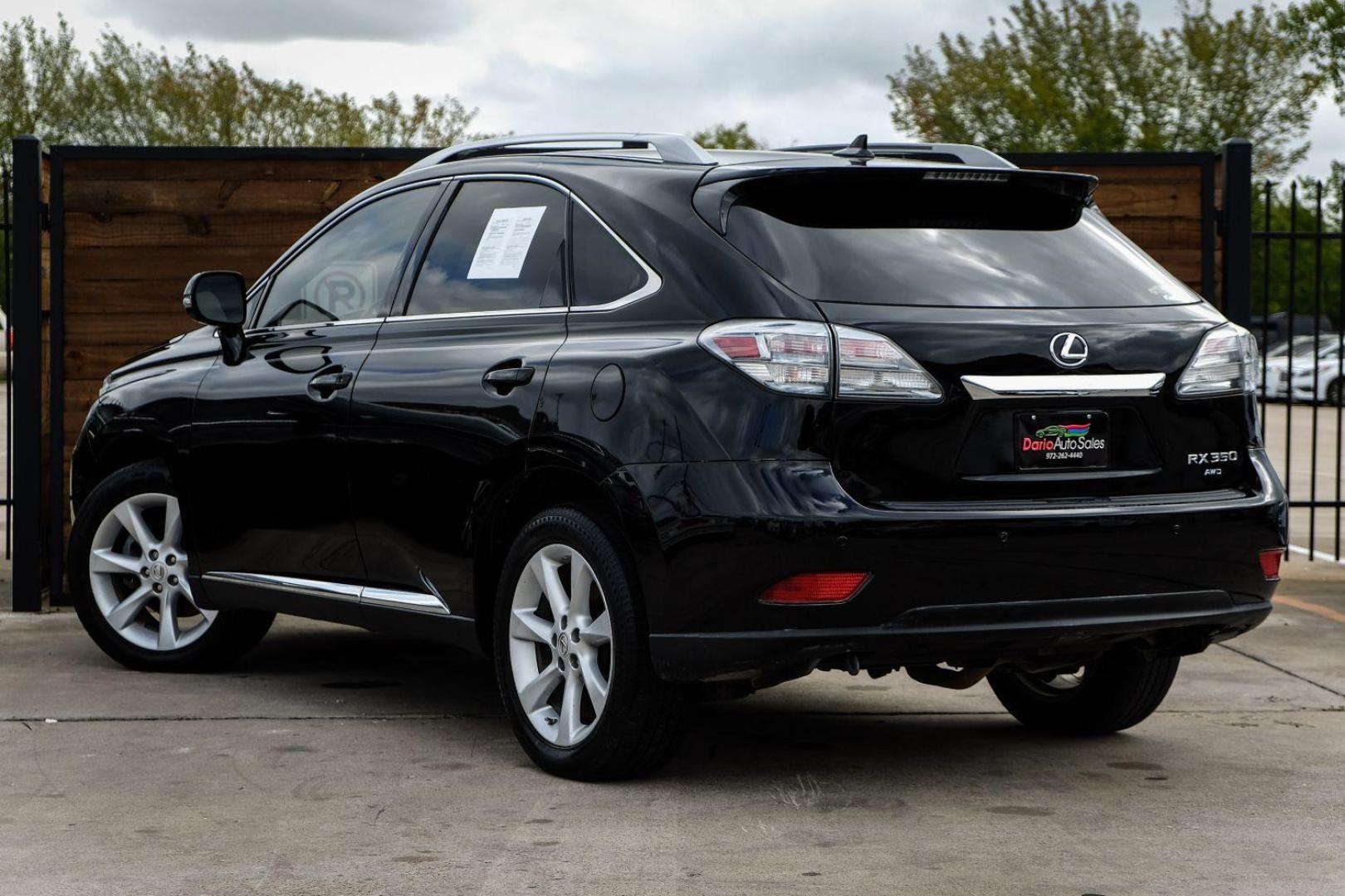 2012 BLACK Lexus RX 350 AWD (2T2BK1BA7CC) with an 3.5L V6 DOHC 24V engine, 5-Speed Automatic transmission, located at 2401 E Main St., Grand Prairie, TX, 75050, (972) 262-4440, 32.748981, -96.969643 - Photo#7