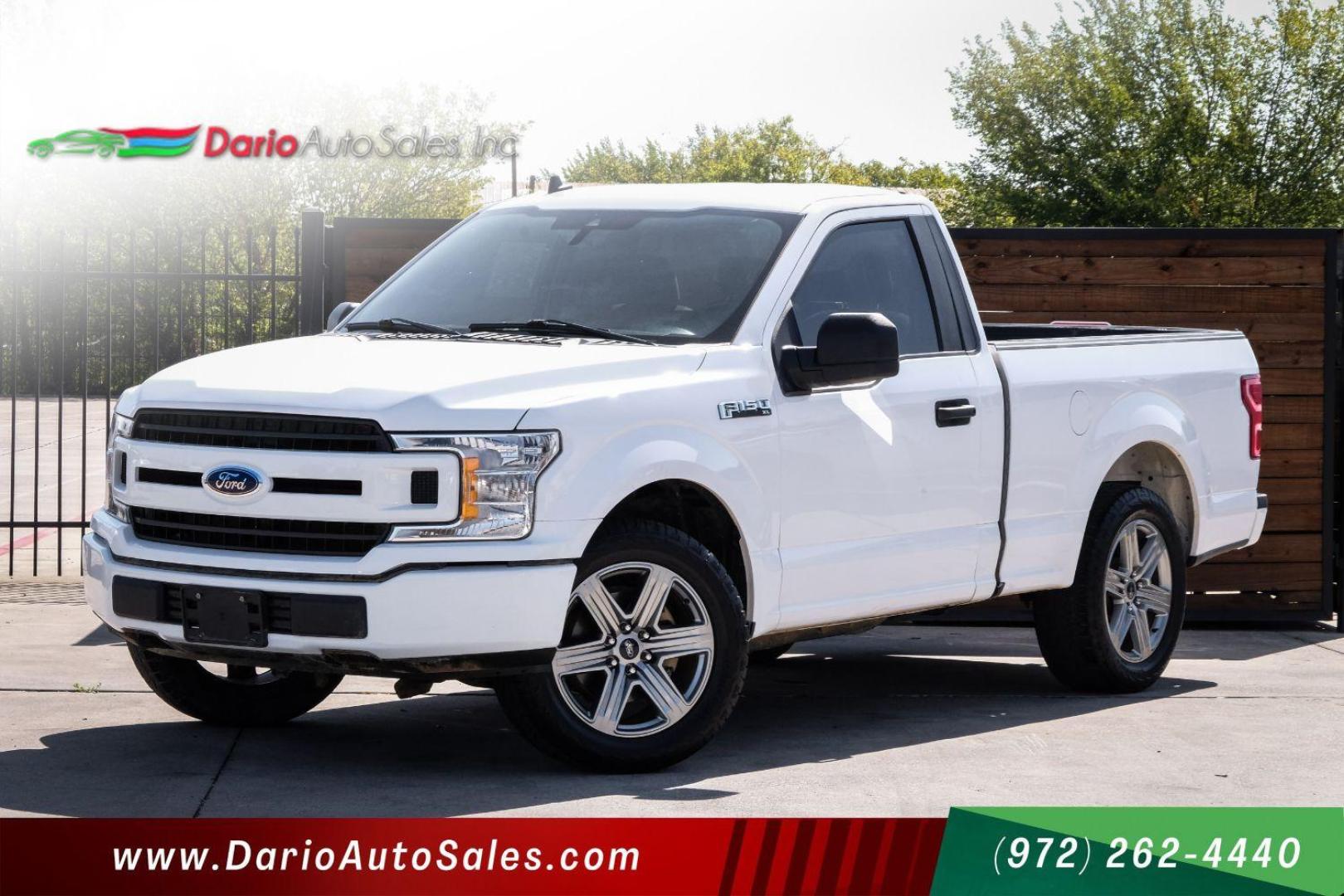 2020 WHITE Ford F-150 XL 6.5-ft. Bed 2WD (1FTMF1CBXLK) with an 3.3L V6 DOHC 24V engine, 6-Speed Automatic transmission, located at 2401 E Main St., Grand Prairie, TX, 75050, (972) 262-4440, 32.748981, -96.969643 - Photo#0