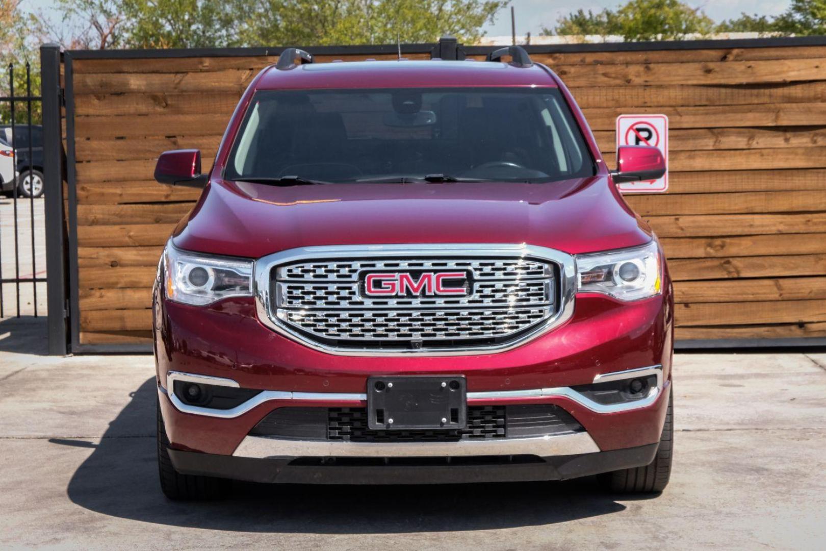 2017 RED GMC Acadia Denali AWD (1GKKNXLS7HZ) with an 3.6L V6 DOHC 24V engine, 6-Speed Automatic transmission, located at 2401 E Main St., Grand Prairie, TX, 75050, (972) 262-4440, 32.748981, -96.969643 - Photo#2