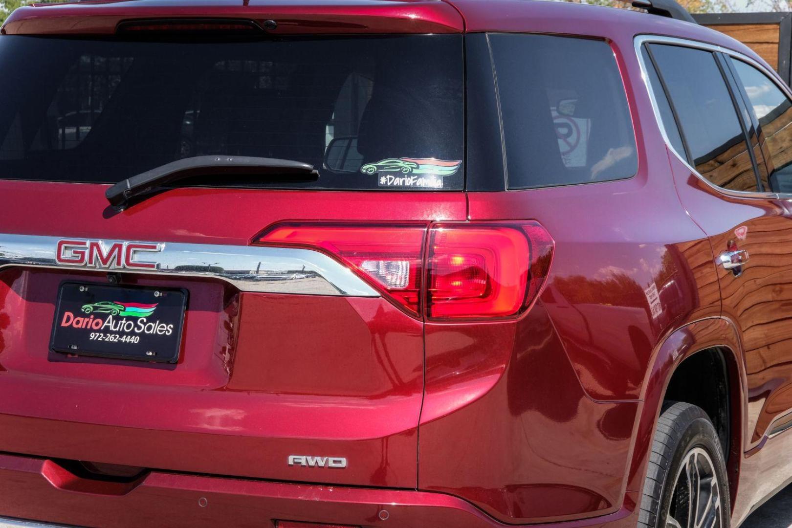 2017 RED GMC Acadia Denali AWD (1GKKNXLS7HZ) with an 3.6L V6 DOHC 24V engine, 6-Speed Automatic transmission, located at 2401 E Main St., Grand Prairie, TX, 75050, (972) 262-4440, 32.748981, -96.969643 - Photo#45