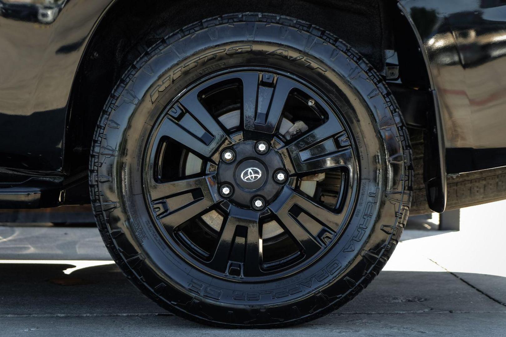 2019 Black Toyota Sequoia Plantium 4WD (5TDDY5G17KS) with an 5.7L V8 DOHC 32V engine, 6-Speed Automatic transmission, located at 2401 E Main St., Grand Prairie, TX, 75050, (972) 262-4440, 32.748981, -96.969643 - Photo#53