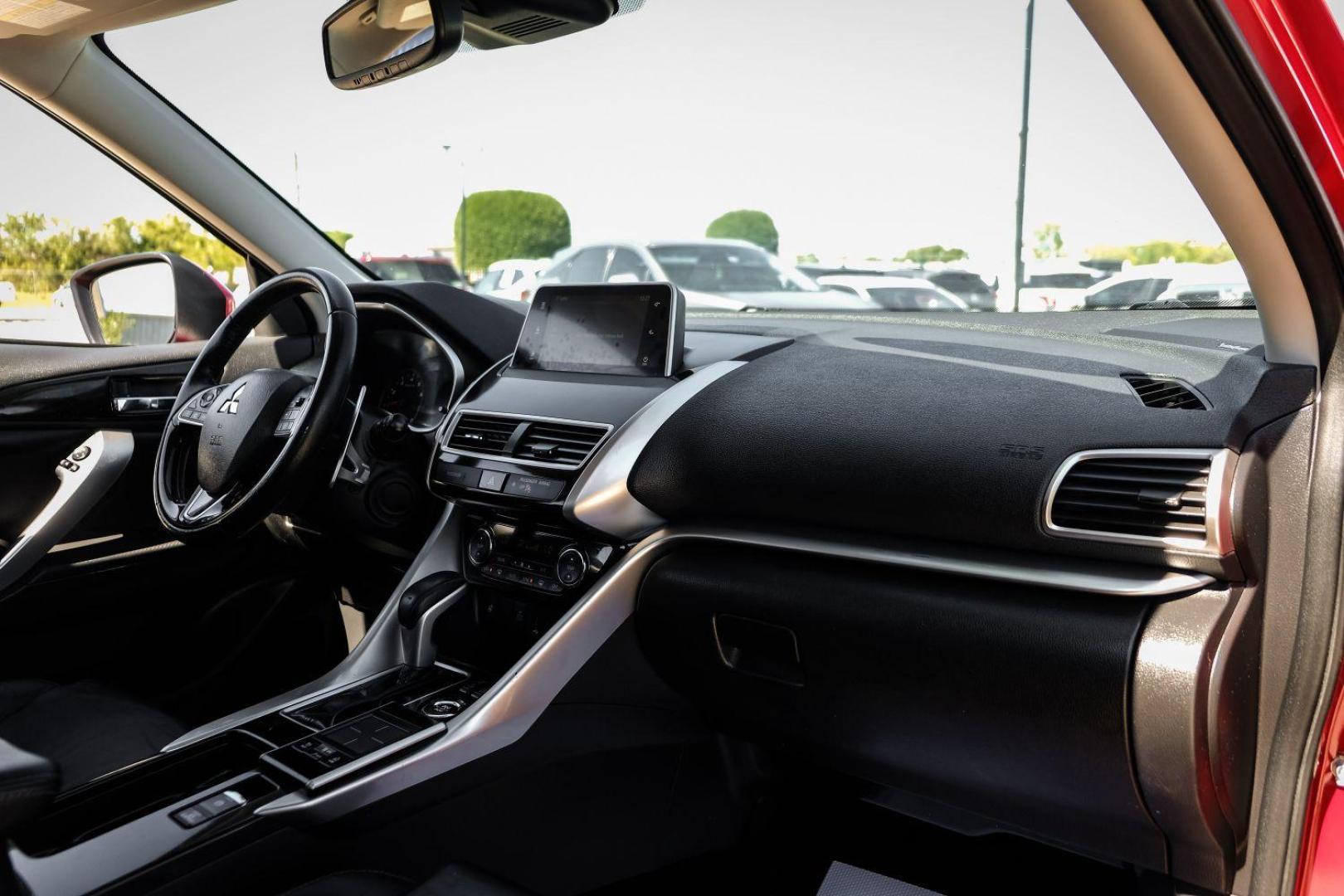 2019 RED Mitsubishi Eclipse Cross SE AWD (JA4AT5AA7KZ) with an 1.5L L4 DOHC 16V engine, Continuously Variable Transmission transmission, located at 2401 E Main St., Grand Prairie, TX, 75050, (972) 262-4440, 32.748981, -96.969643 - Photo#11