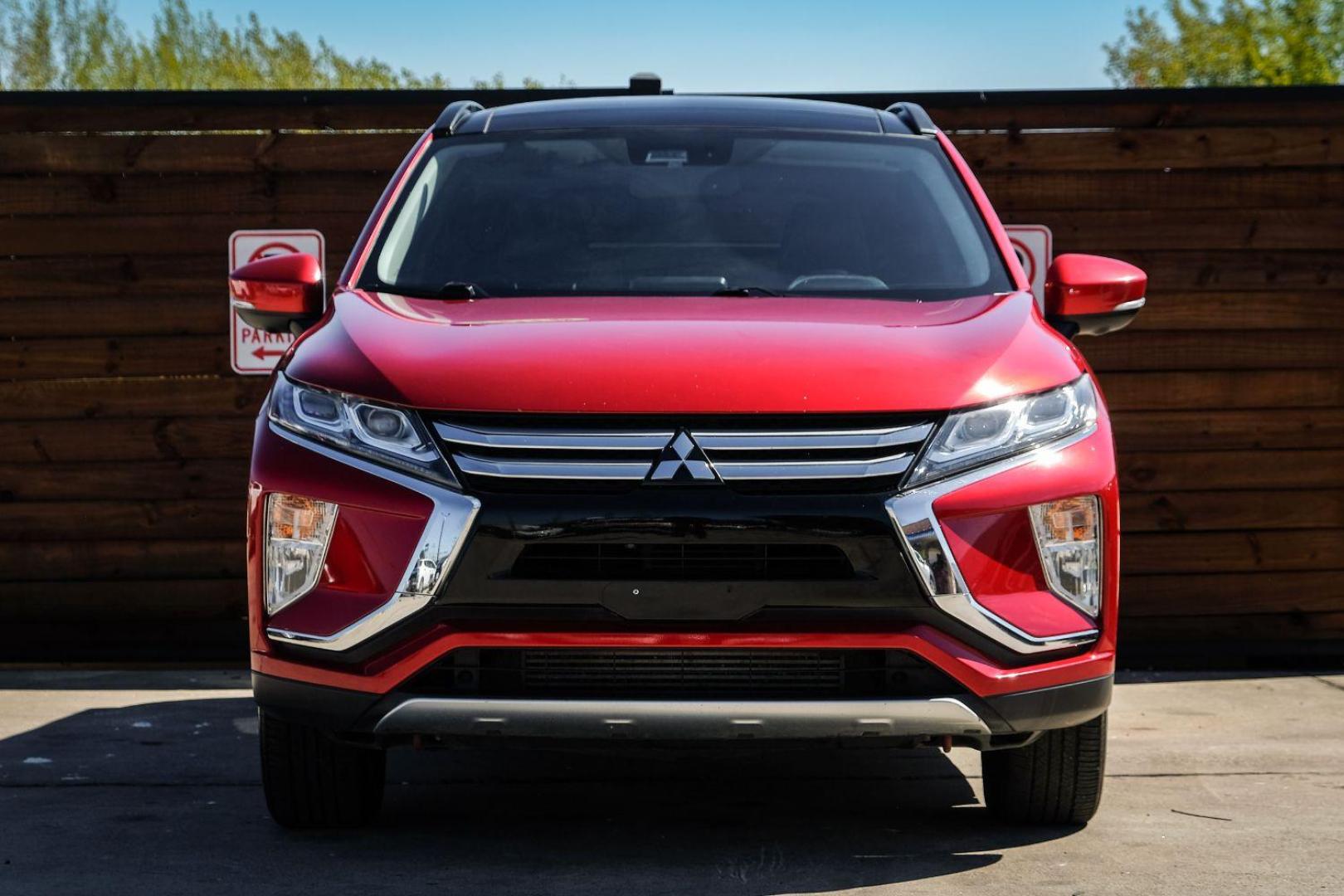 2019 RED Mitsubishi Eclipse Cross SE AWD (JA4AT5AA7KZ) with an 1.5L L4 DOHC 16V engine, Continuously Variable Transmission transmission, located at 2401 E Main St., Grand Prairie, TX, 75050, (972) 262-4440, 32.748981, -96.969643 - Photo#2