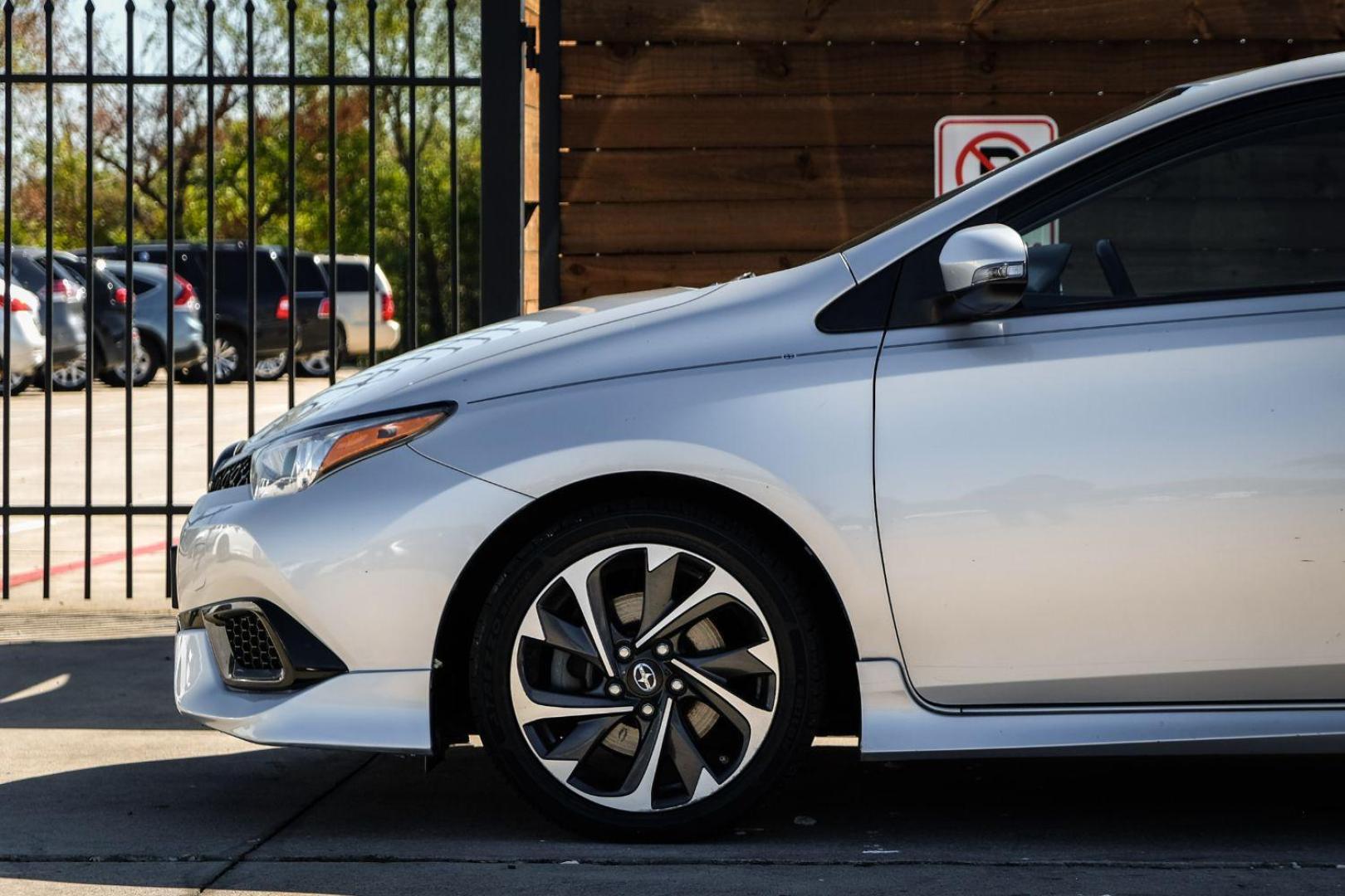 2016 SILVER Scion iM CVT (JTNKARJE5GJ) with an 1.8L L4 DOHC 16V engine, Continuously Variabl transmission, located at 2401 E Main St., Grand Prairie, TX, 75050, (972) 262-4440, 32.748981, -96.969643 - Photo#9