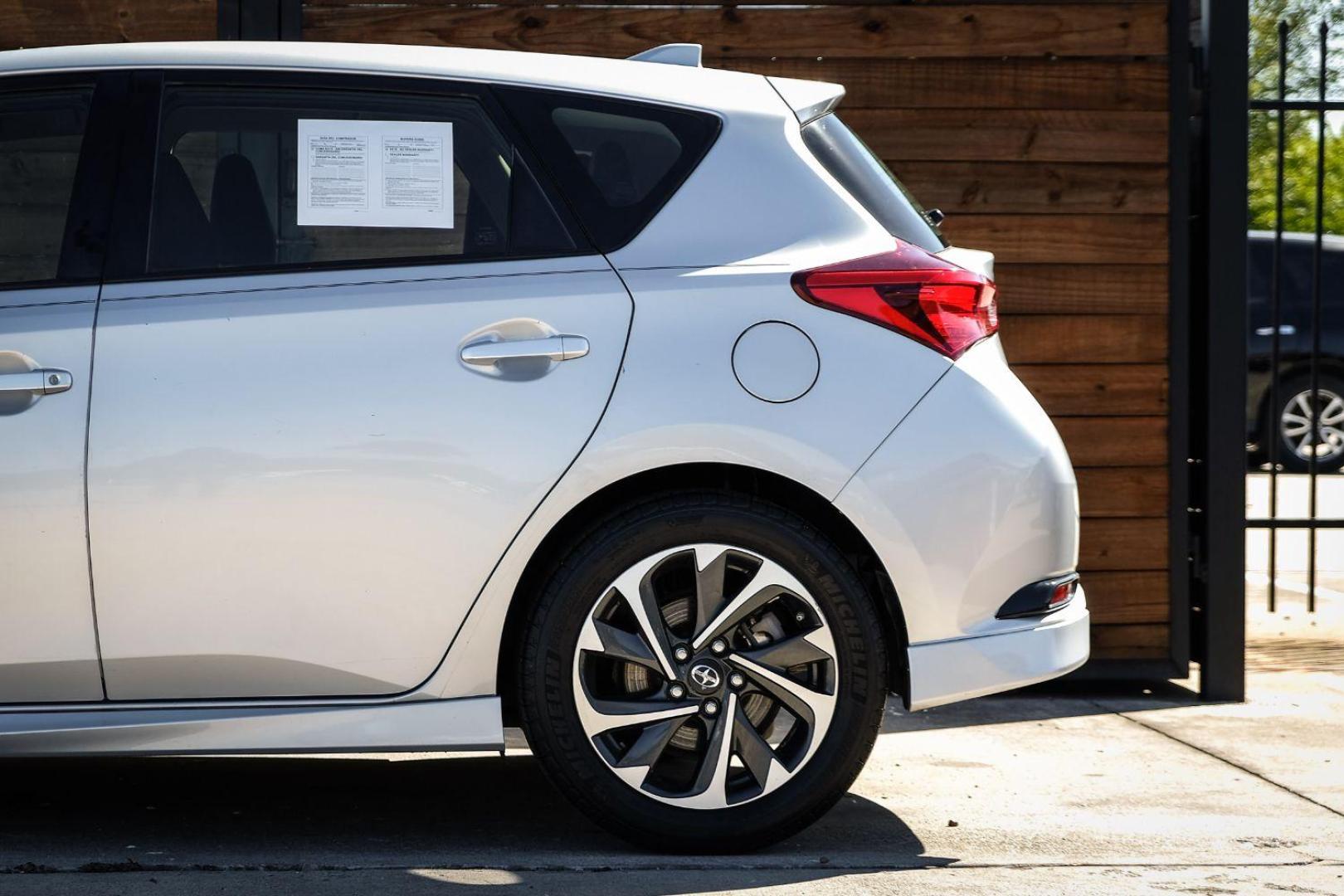 2016 SILVER Scion iM CVT (JTNKARJE5GJ) with an 1.8L L4 DOHC 16V engine, Continuously Variabl transmission, located at 2401 E Main St., Grand Prairie, TX, 75050, (972) 262-4440, 32.748981, -96.969643 - Photo#10