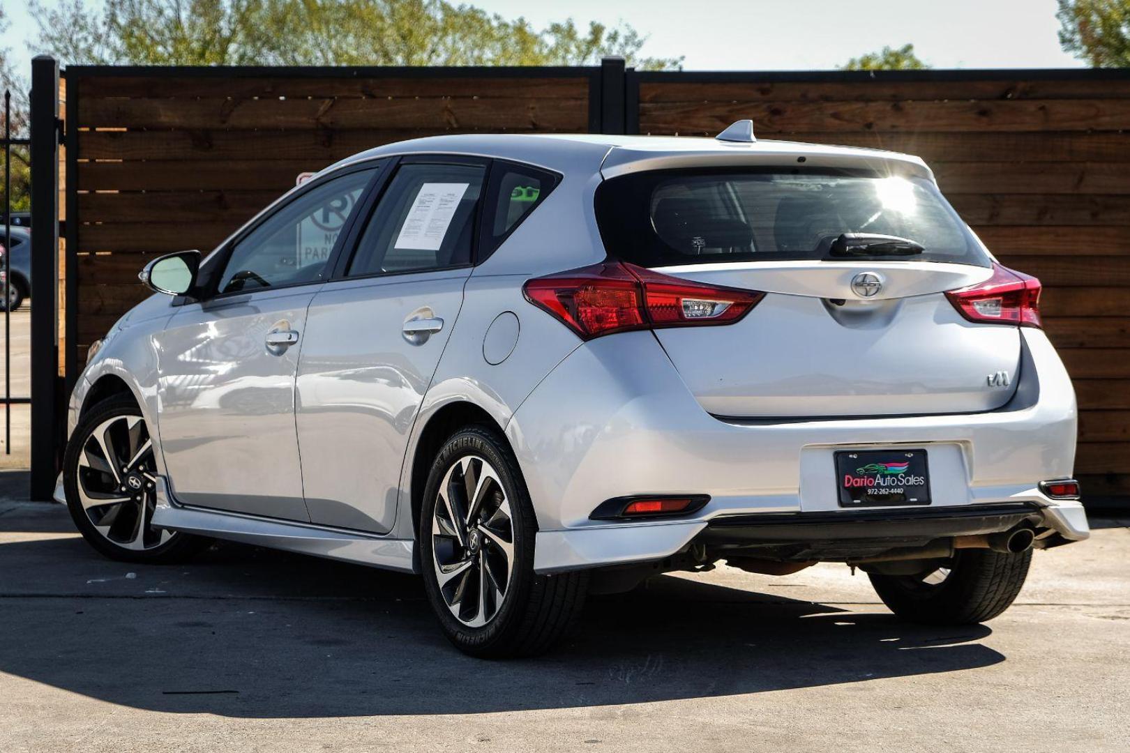 2016 SILVER Scion iM CVT (JTNKARJE5GJ) with an 1.8L L4 DOHC 16V engine, Continuously Variabl transmission, located at 2401 E Main St., Grand Prairie, TX, 75050, (972) 262-4440, 32.748981, -96.969643 - Photo#7