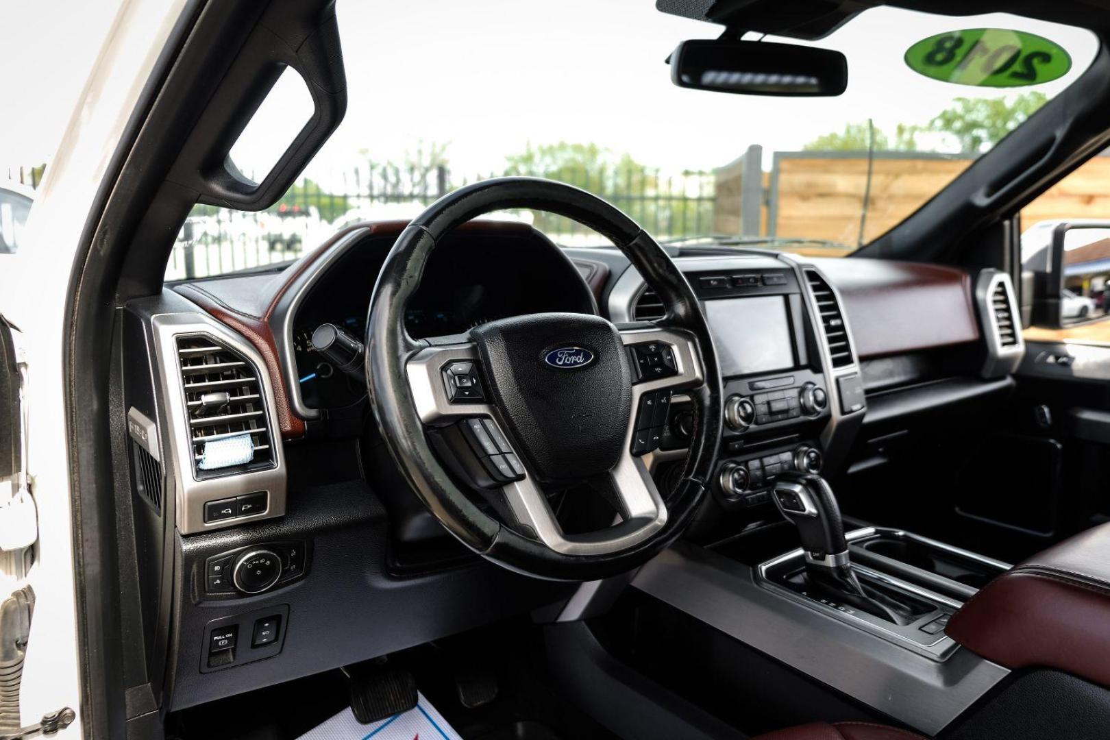 2018 WHITE Ford F-150 Platinum SuperCrew 5.5-ft. Bed 4WD (1FTEW1EG0JF) with an 3.5L V6 TURBO engine, 6-Speed Automatic transmission, located at 2401 E Main St., Grand Prairie, TX, 75050, (972) 262-4440, 32.748981, -96.969643 - Photo#13