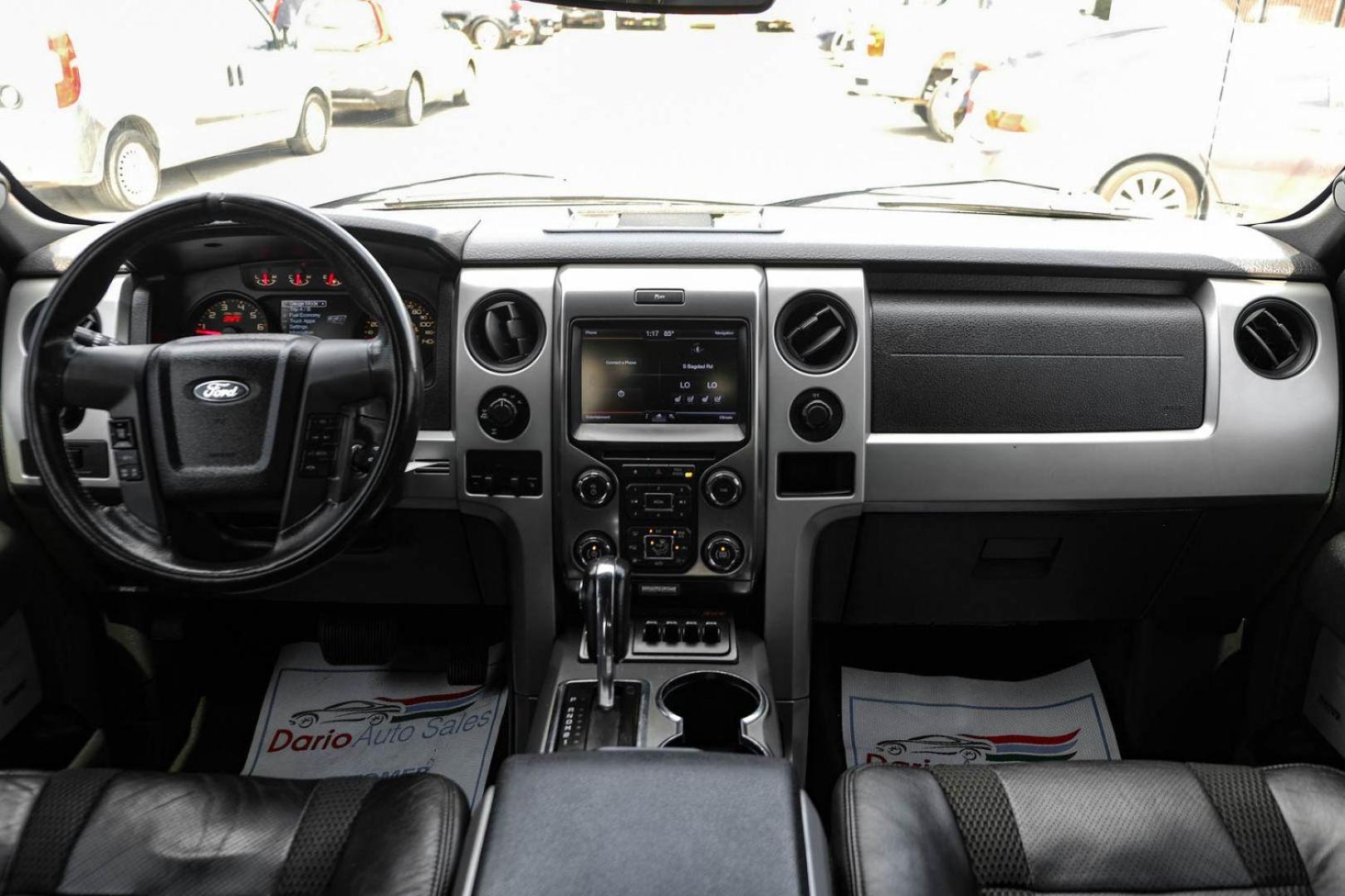 2013 silver Ford F-150 SVT Raptor SuperCrew 5.5-ft. Bed 4WD (1FTFW1R68DF) with an 6.2L V8 SOHC 16V engine, 6-Speed Automatic transmission, located at 2401 E Main St., Grand Prairie, TX, 75050, (972) 262-4440, 32.748981, -96.969643 - Photo#12