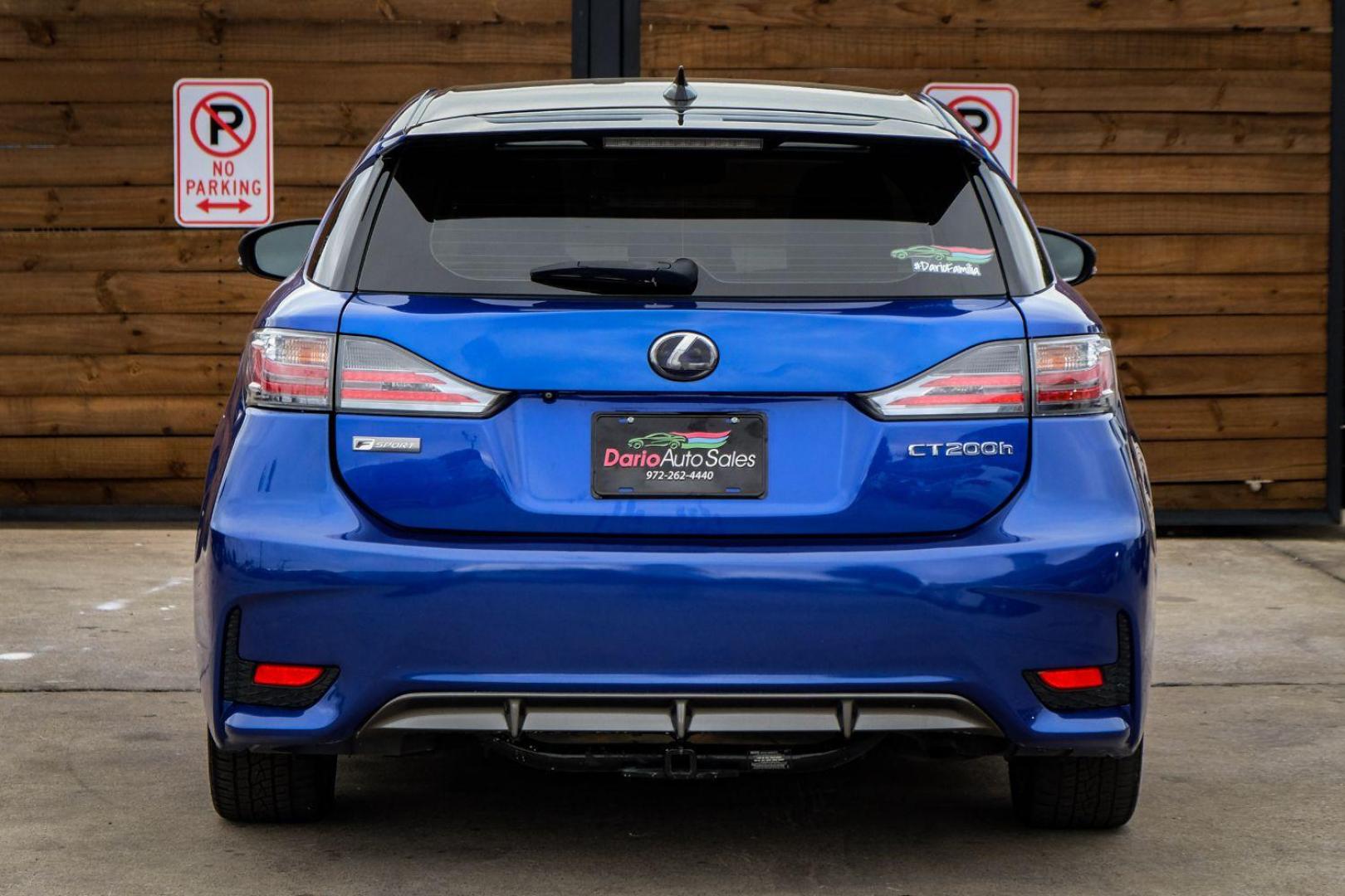 2015 BLUE Lexus CT 200h Base (JTHKD5BH3F2) with an 1.8L L4 HYBRID engine, Continuously Variable Transmission transmission, located at 2401 E Main St., Grand Prairie, TX, 75050, (972) 262-4440, 32.748981, -96.969643 - Photo#6