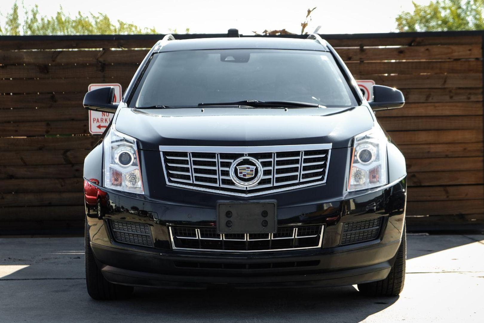 2015 BLACK Cadillac SRX Luxury Collection FWD (3GYFNBE36FS) with an 3.6L V6 DOHC 24V FFV engine, 6-Speed Automatic transmission, located at 2401 E Main St., Grand Prairie, TX, 75050, (972) 262-4440, 32.748981, -96.969643 - Photo#2