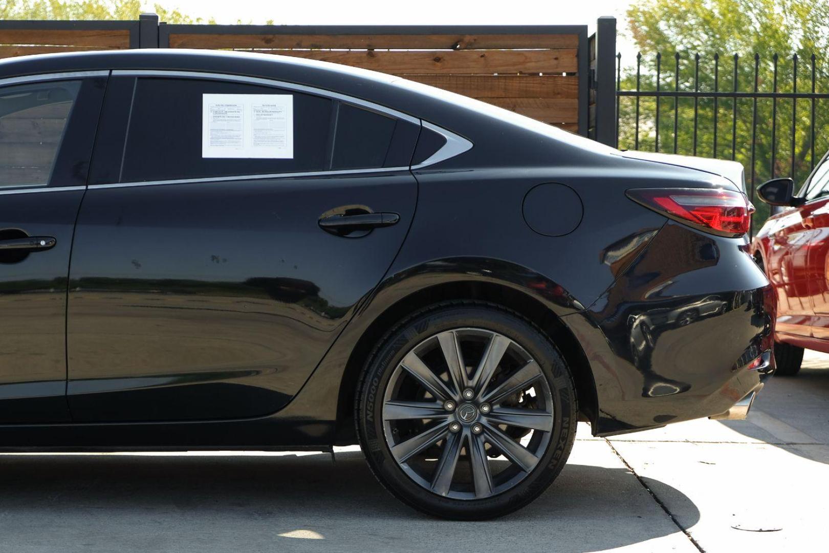 2020 BLACK Mazda MAZDA6 Touring (JM1GL1VM5L1) with an 2.5L L4 DOHC 16V engine, 6-Speed Automatic transmission, located at 2401 E Main St., Grand Prairie, TX, 75050, (972) 262-4440, 32.748981, -96.969643 - Photo#10