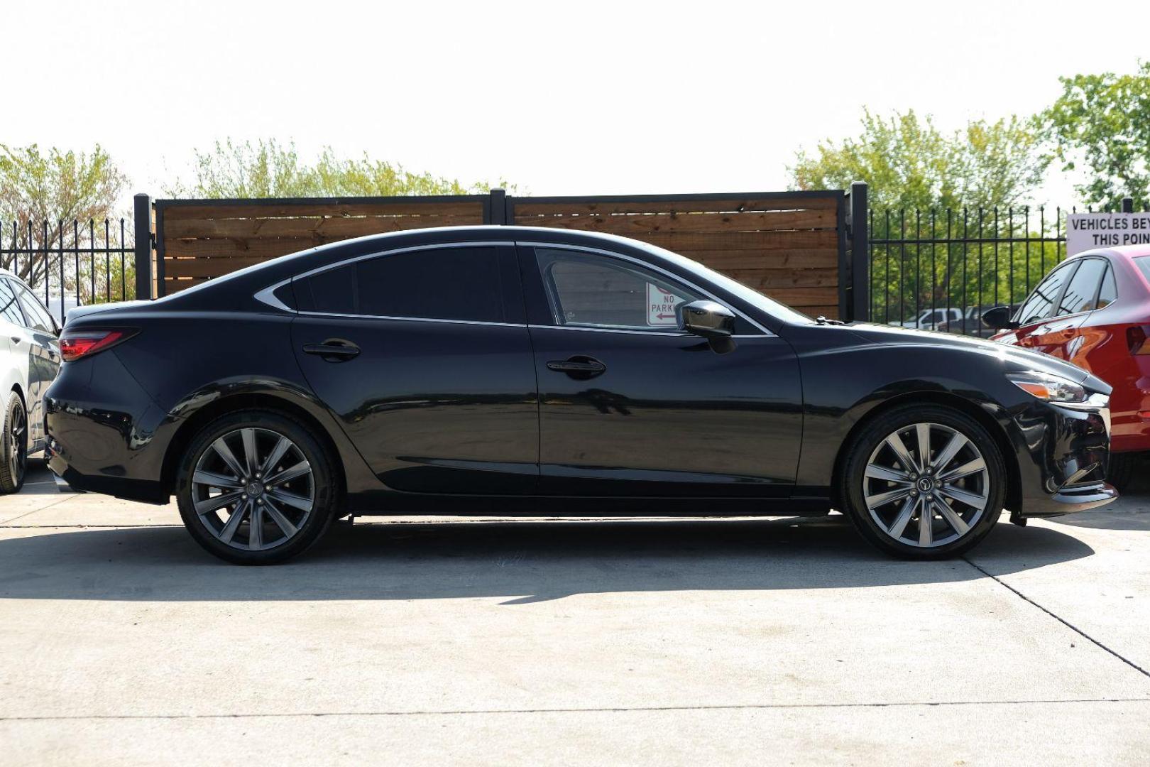 2020 BLACK Mazda MAZDA6 Touring (JM1GL1VM5L1) with an 2.5L L4 DOHC 16V engine, 6-Speed Automatic transmission, located at 2401 E Main St., Grand Prairie, TX, 75050, (972) 262-4440, 32.748981, -96.969643 - Photo#4