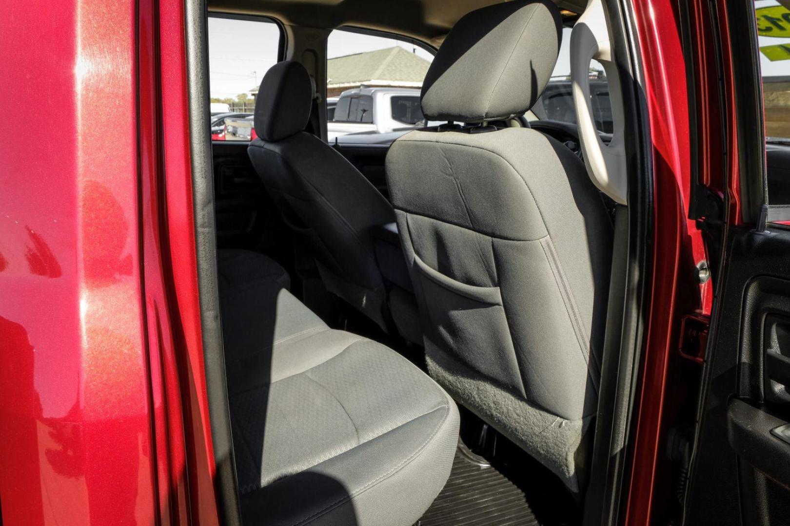 2013 MAROON RAM 1500 Tradesman Quad Cab 4WD (1C6RR7FTXDS) with an 5.7L V8 OHV 16V engine, 6-Speed Automatic transmission, located at 2401 E Main St., Grand Prairie, TX, 75050, (972) 262-4440, 32.748981, -96.969643 - Photo#28