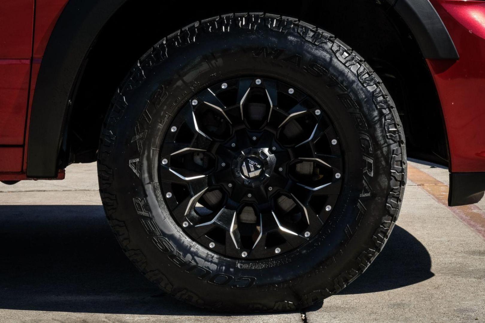 2013 MAROON RAM 1500 Tradesman Quad Cab 4WD (1C6RR7FTXDS) with an 5.7L V8 OHV 16V engine, 6-Speed Automatic transmission, located at 2401 E Main St., Grand Prairie, TX, 75050, (972) 262-4440, 32.748981, -96.969643 - Photo#45