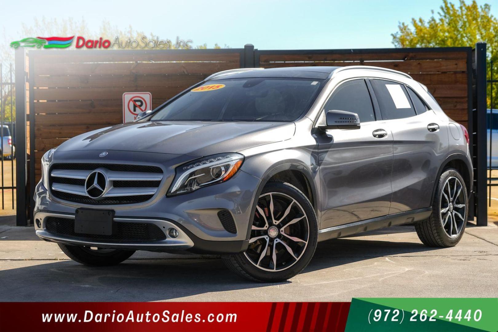 2015 BROWN Mercedes-Benz GLA-Class GLA250 4MATIC (WDCTG4GB0FJ) with an 2.0L L4 DOHC 16V TURBO engine, 7-Speed Automatic transmission, located at 2401 E Main St., Grand Prairie, TX, 75050, (972) 262-4440, 32.748981, -96.969643 - Photo#0