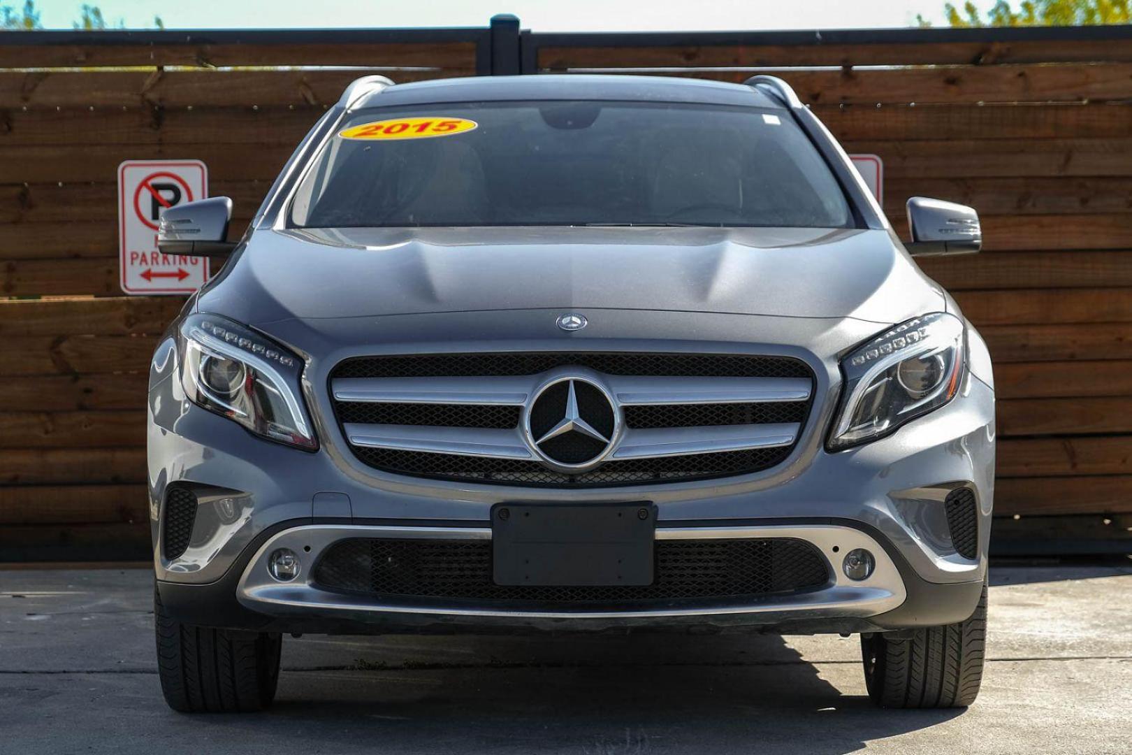 2015 BROWN Mercedes-Benz GLA-Class GLA250 4MATIC (WDCTG4GB0FJ) with an 2.0L L4 DOHC 16V TURBO engine, 7-Speed Automatic transmission, located at 2401 E Main St., Grand Prairie, TX, 75050, (972) 262-4440, 32.748981, -96.969643 - Photo#2