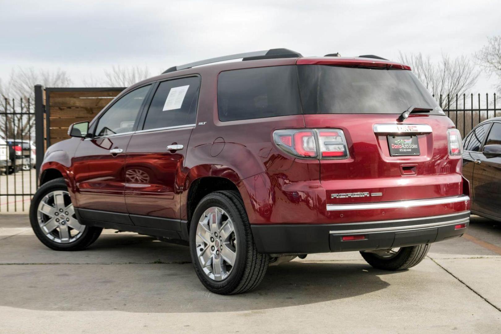 2017 RED GMC Acadia Limited FWD (1GKKRSKD8HJ) with an 3.6L V6 DOHC 24V engine, 6-Speed Automatic transmission, located at 2401 E Main St., Grand Prairie, TX, 75050, (972) 262-4440, 32.748981, -96.969643 - Photo#7