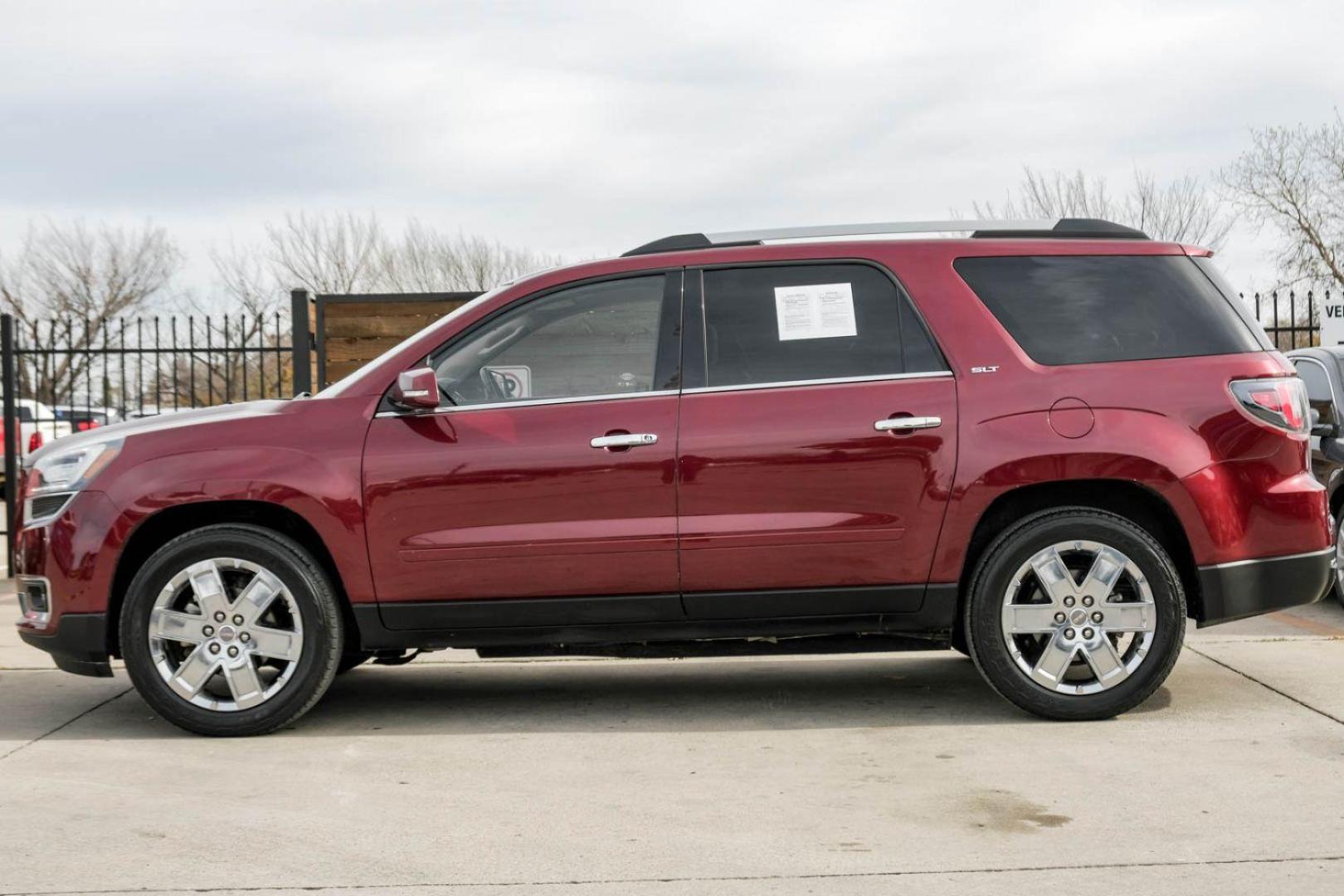 2017 RED GMC Acadia Limited FWD (1GKKRSKD8HJ) with an 3.6L V6 DOHC 24V engine, 6-Speed Automatic transmission, located at 2401 E Main St., Grand Prairie, TX, 75050, (972) 262-4440, 32.748981, -96.969643 - Photo#8