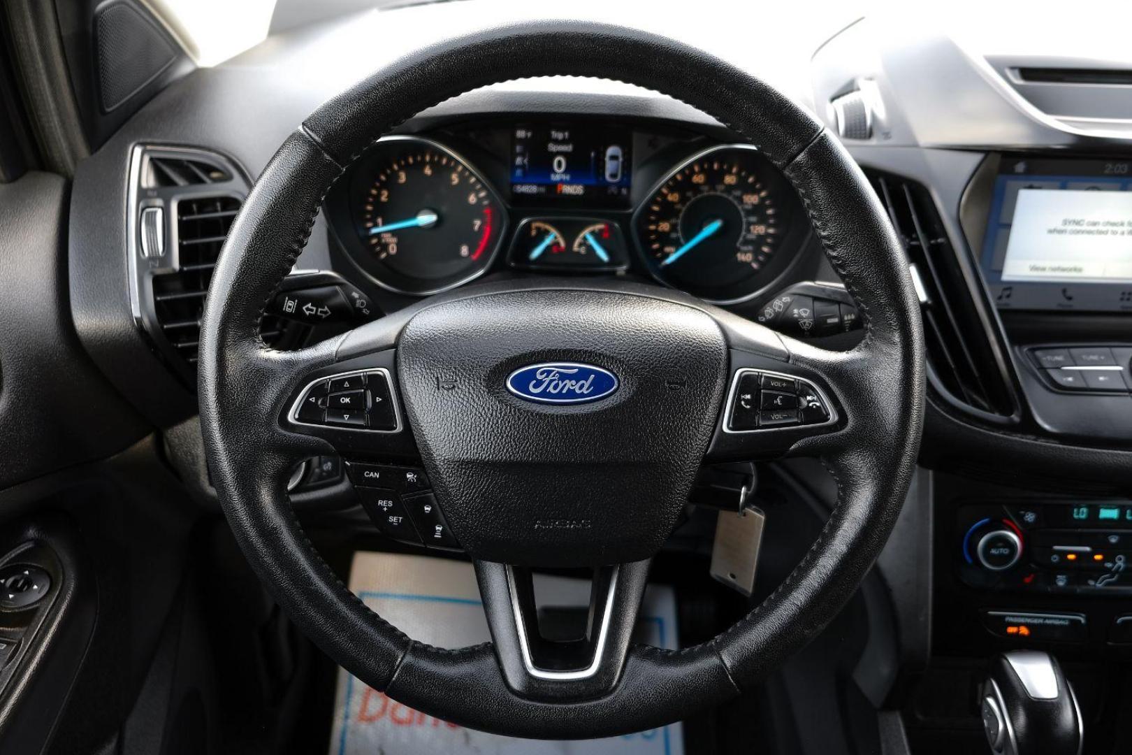 2018 BLUE Ford Escape SEL 4WD (1FMCU9HD5JU) with an 1.5L L4 DOHC 16V engine, 6-Speed Automatic transmission, located at 2401 E Main St., Grand Prairie, TX, 75050, (972) 262-4440, 32.748981, -96.969643 - Photo#14