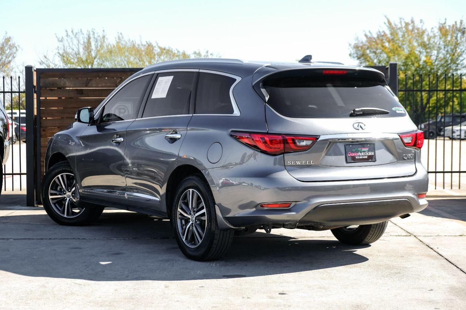 2019 GRAY Infiniti QX60 PURE (5N1DL0MN8KC) with an 3.5L V6 DOHC 24V engine, Continuously Variable Transmission transmission, located at 2401 E Main St., Grand Prairie, TX, 75050, (972) 262-4440, 32.748981, -96.969643 - Photo#7