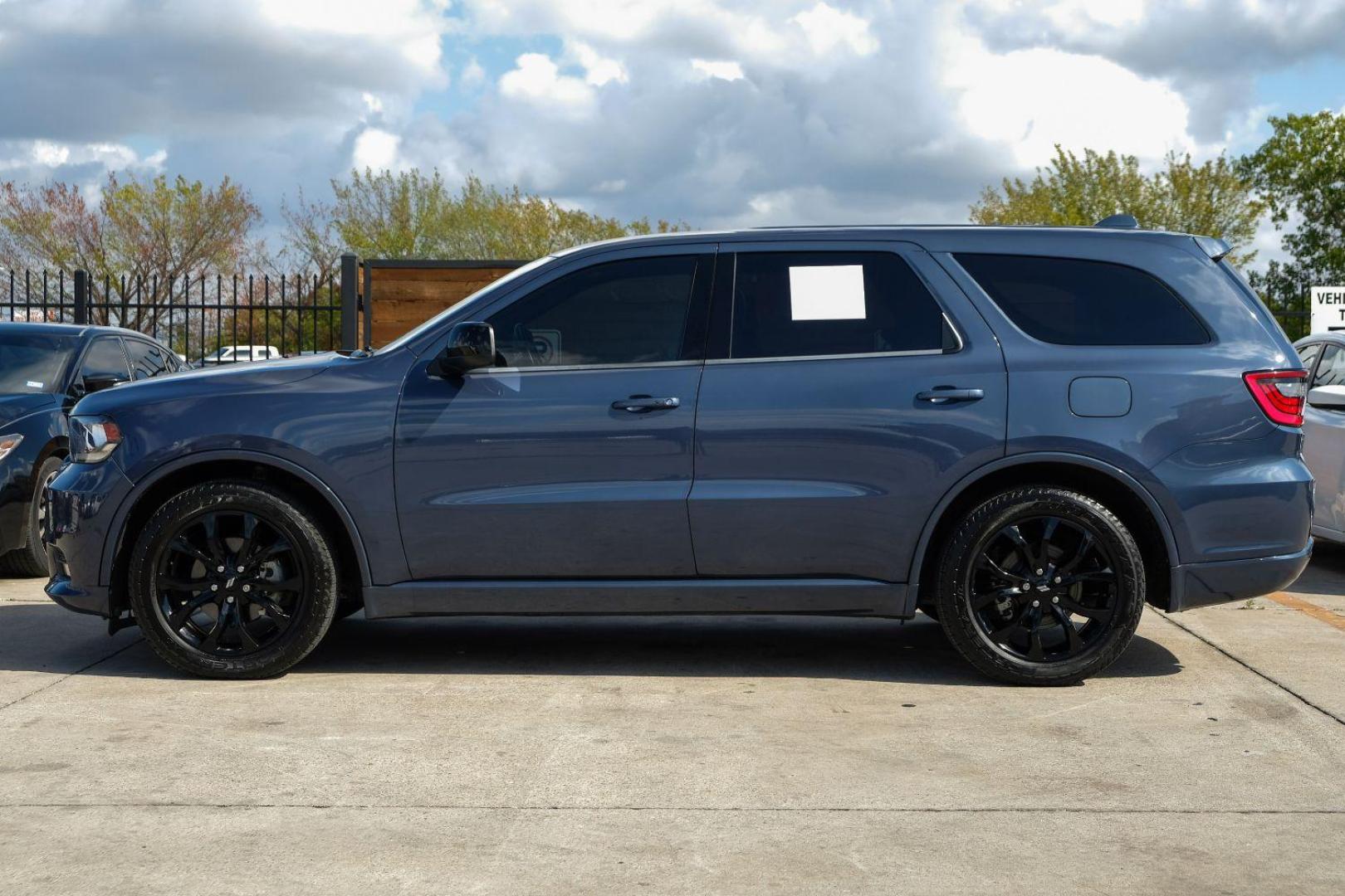 2019 BLUE Dodge Durango GT 2WD (1C4RDHDG3KC) with an 3.6L V6 DOHC 24V engine, 8-Speed Automatic transmission, located at 2401 E Main St., Grand Prairie, TX, 75050, (972) 262-4440, 32.748981, -96.969643 - Photo#7