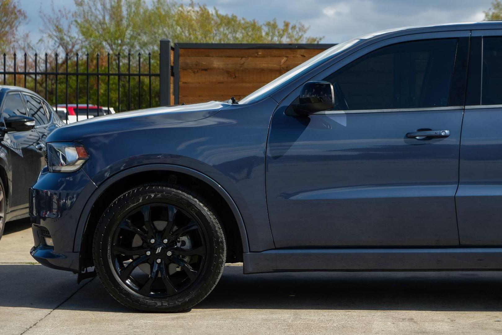 2019 BLUE Dodge Durango GT 2WD (1C4RDHDG3KC) with an 3.6L V6 DOHC 24V engine, 8-Speed Automatic transmission, located at 2401 E Main St., Grand Prairie, TX, 75050, (972) 262-4440, 32.748981, -96.969643 - Photo#8