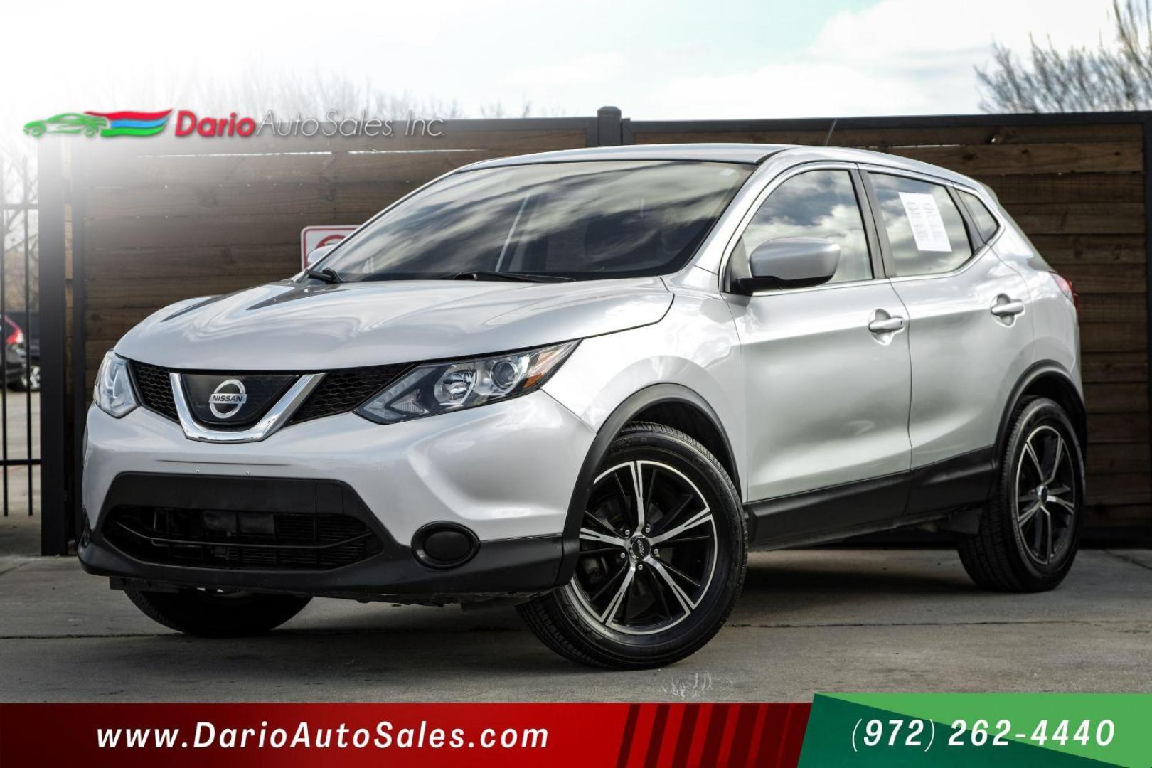 2019 Silver Nissan Rogue Sport S AWD (JN1BJ1CR6KW) with an 2.0L L4 DOHC 16V engine, Continuously Variable Transmission transmission, located at 2401 E Main St., Grand Prairie, TX, 75050, (972) 262-4440, 32.748981, -96.969643 - Photo#0