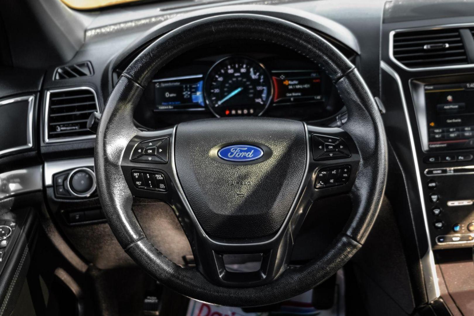 2016 BLACK Ford Explorer Limited FWD (1FM5K7FH8GG) with an 2.3L L4 DOHC 16V engine, 6-Speed Automatic transmission, located at 2401 E Main St., Grand Prairie, TX, 75050, (972) 262-4440, 32.748981, -96.969643 - Photo#12