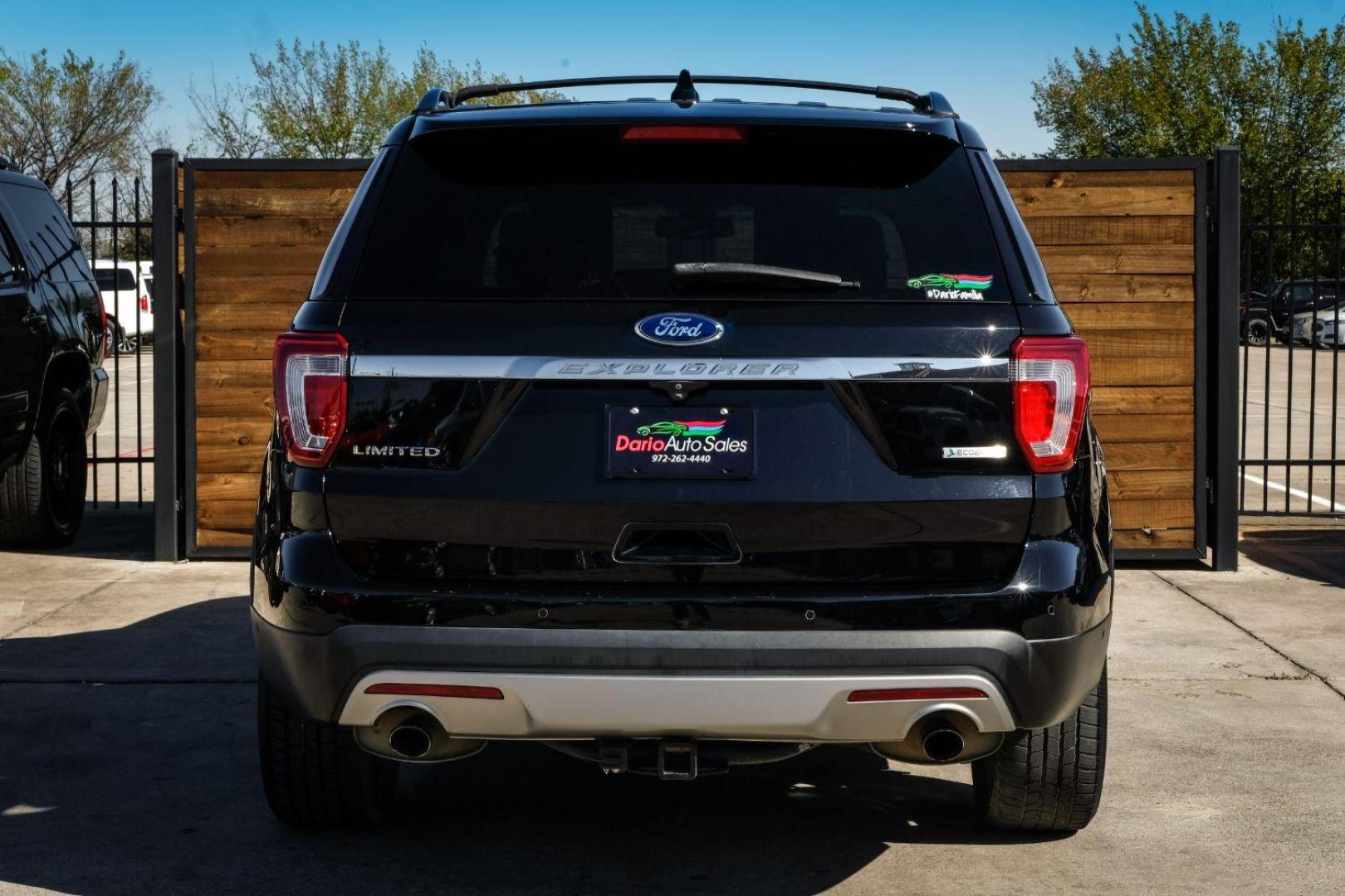 2016 BLACK Ford Explorer Limited FWD (1FM5K7FH8GG) with an 2.3L L4 DOHC 16V engine, 6-Speed Automatic transmission, located at 2401 E Main St., Grand Prairie, TX, 75050, (972) 262-4440, 32.748981, -96.969643 - Photo#6