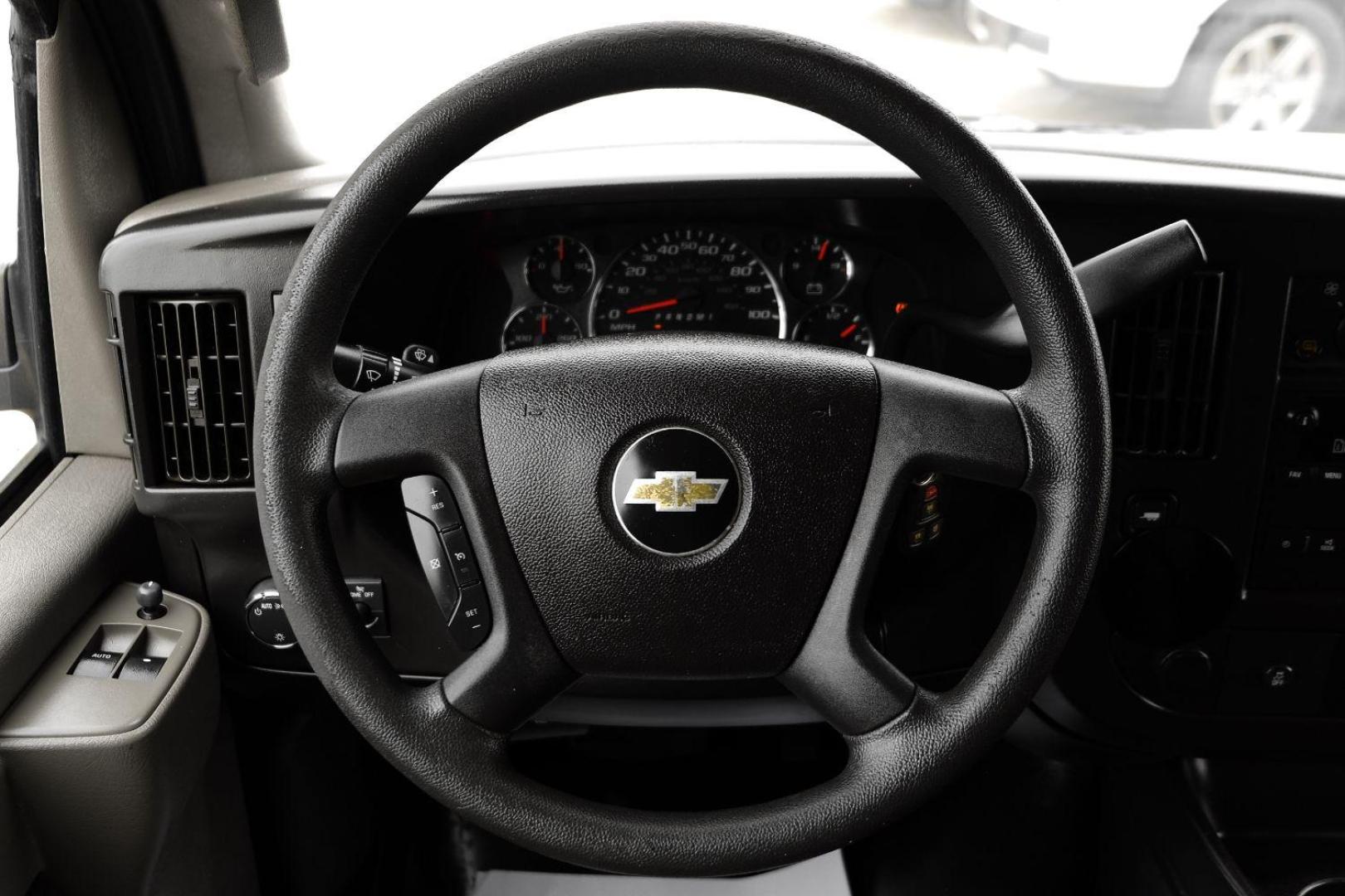 2017 WHITE Chevrolet Express 2500 Cargo (1GCWGAFF9H1) with an 4.8L V8 FFV engine, 6-Speed Automatic transmission, located at 2401 E Main St., Grand Prairie, TX, 75050, (972) 262-4440, 32.748981, -96.969643 - Photo#13