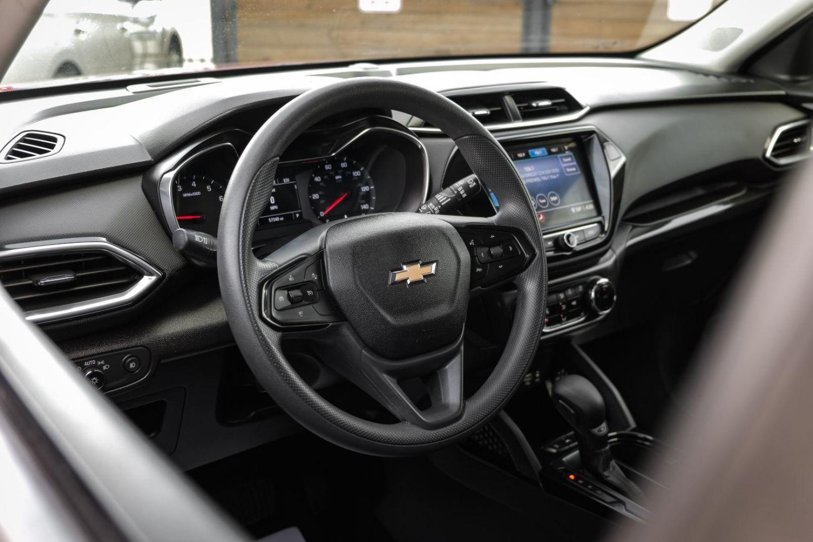 2021 RED Chevrolet Trailblazer LT (KL79MPSL0MB) with an 1.3L L3 DOHC 12V engine, 9-Speed Automatic transmission, located at 2401 E Main St., Grand Prairie, TX, 75050, (972) 262-4440, 32.748981, -96.969643 - Photo#14