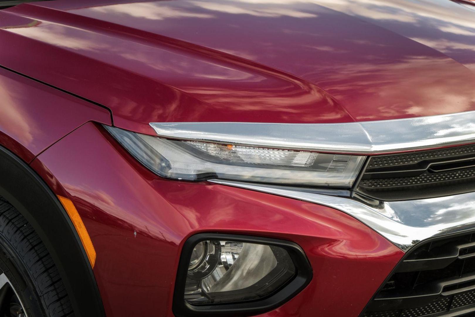 2021 RED Chevrolet Trailblazer LT (KL79MPSL0MB) with an 1.3L L3 DOHC 12V engine, 9-Speed Automatic transmission, located at 2401 E Main St., Grand Prairie, TX, 75050, (972) 262-4440, 32.748981, -96.969643 - Photo#41