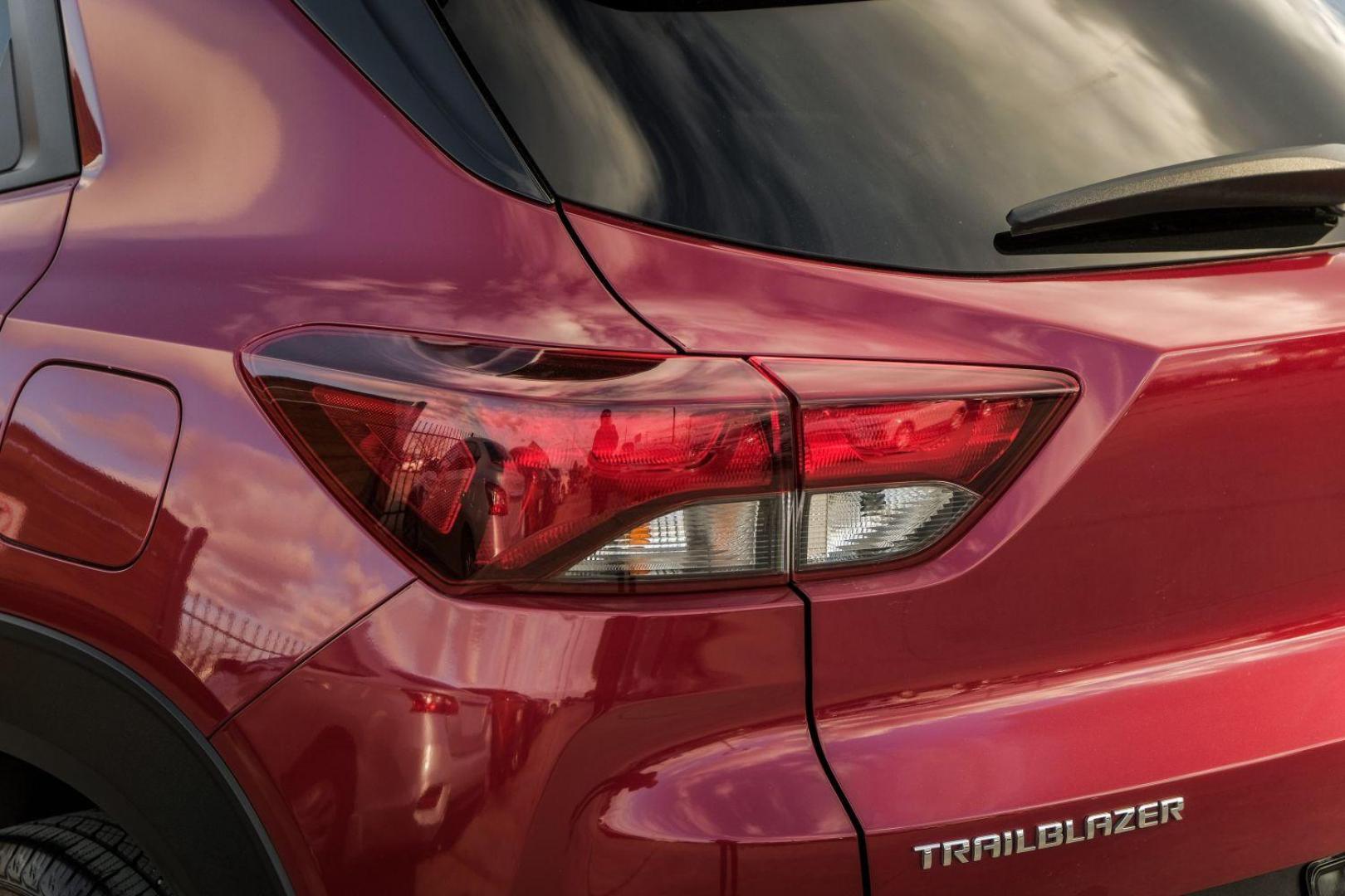 2021 RED Chevrolet Trailblazer LT (KL79MPSL0MB) with an 1.3L L3 DOHC 12V engine, 9-Speed Automatic transmission, located at 2401 E Main St., Grand Prairie, TX, 75050, (972) 262-4440, 32.748981, -96.969643 - Photo#43