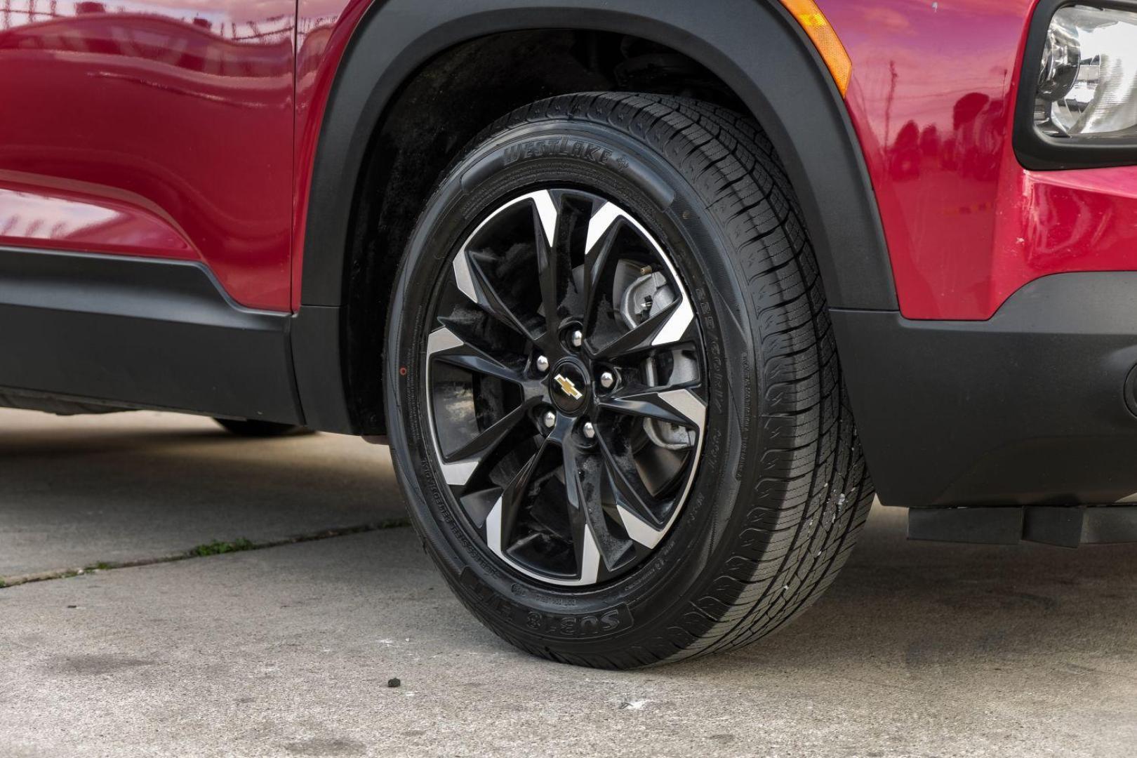 2021 RED Chevrolet Trailblazer LT (KL79MPSL0MB) with an 1.3L L3 DOHC 12V engine, 9-Speed Automatic transmission, located at 2401 E Main St., Grand Prairie, TX, 75050, (972) 262-4440, 32.748981, -96.969643 - Photo#50