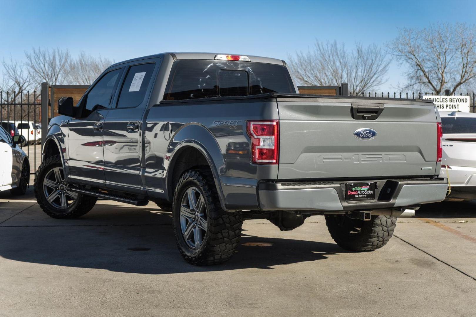 2019 Gray Ford F-150 XLT SuperCrew 6.5-ft. Bed 4WD (1FTFW1E43KK) with an 3.5L V6 DOHC 24V engine, 6-Speed Automatic transmission, located at 2401 E Main St., Grand Prairie, TX, 75050, (972) 262-4440, 32.748981, -96.969643 - Photo#7