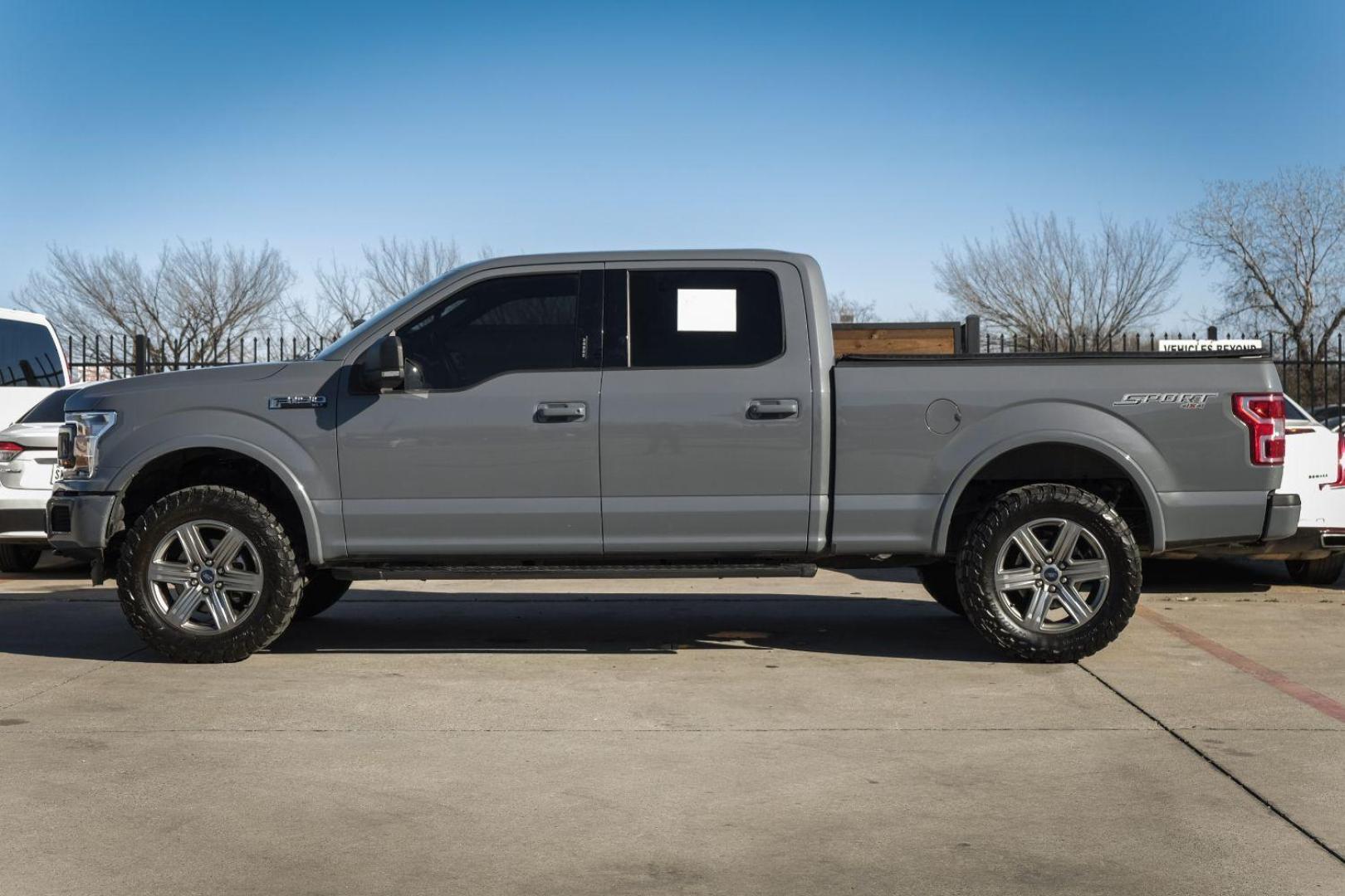 2019 Gray Ford F-150 XLT SuperCrew 6.5-ft. Bed 4WD (1FTFW1E43KK) with an 3.5L V6 DOHC 24V engine, 6-Speed Automatic transmission, located at 2401 E Main St., Grand Prairie, TX, 75050, (972) 262-4440, 32.748981, -96.969643 - Photo#8