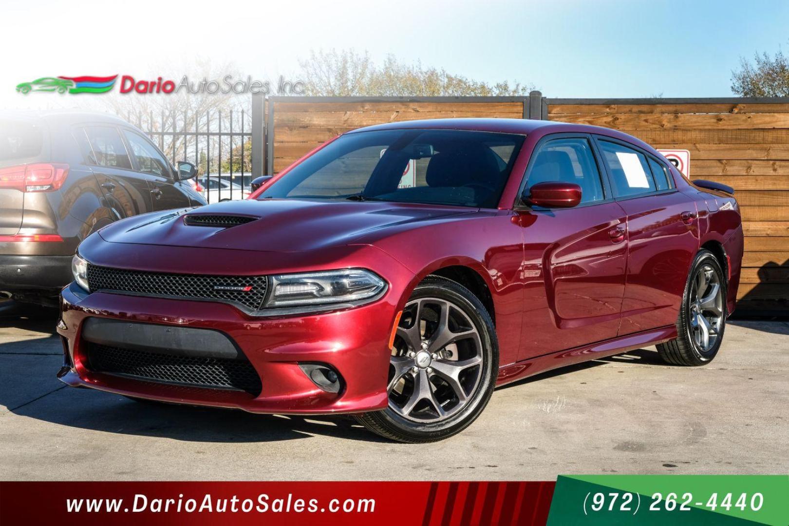 2019 RED Dodge Charger GT AWD (2C3CDXHG5KH) with an 3.6L V6 DOHC 24V engine, 8-Speed Automatic transmission, located at 2401 E Main St., Grand Prairie, TX, 75050, (972) 262-4440, 32.748981, -96.969643 - Photo#0